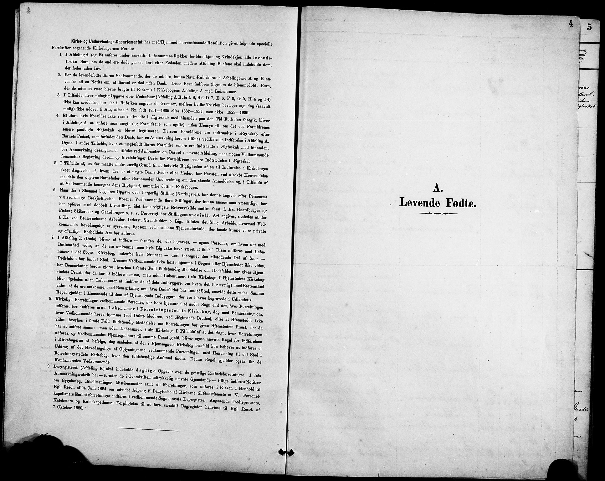 Austevoll Sokneprestembete, SAB/A-74201/H/Hab: Klokkerbok nr. A 3, 1889-1900, s. 4