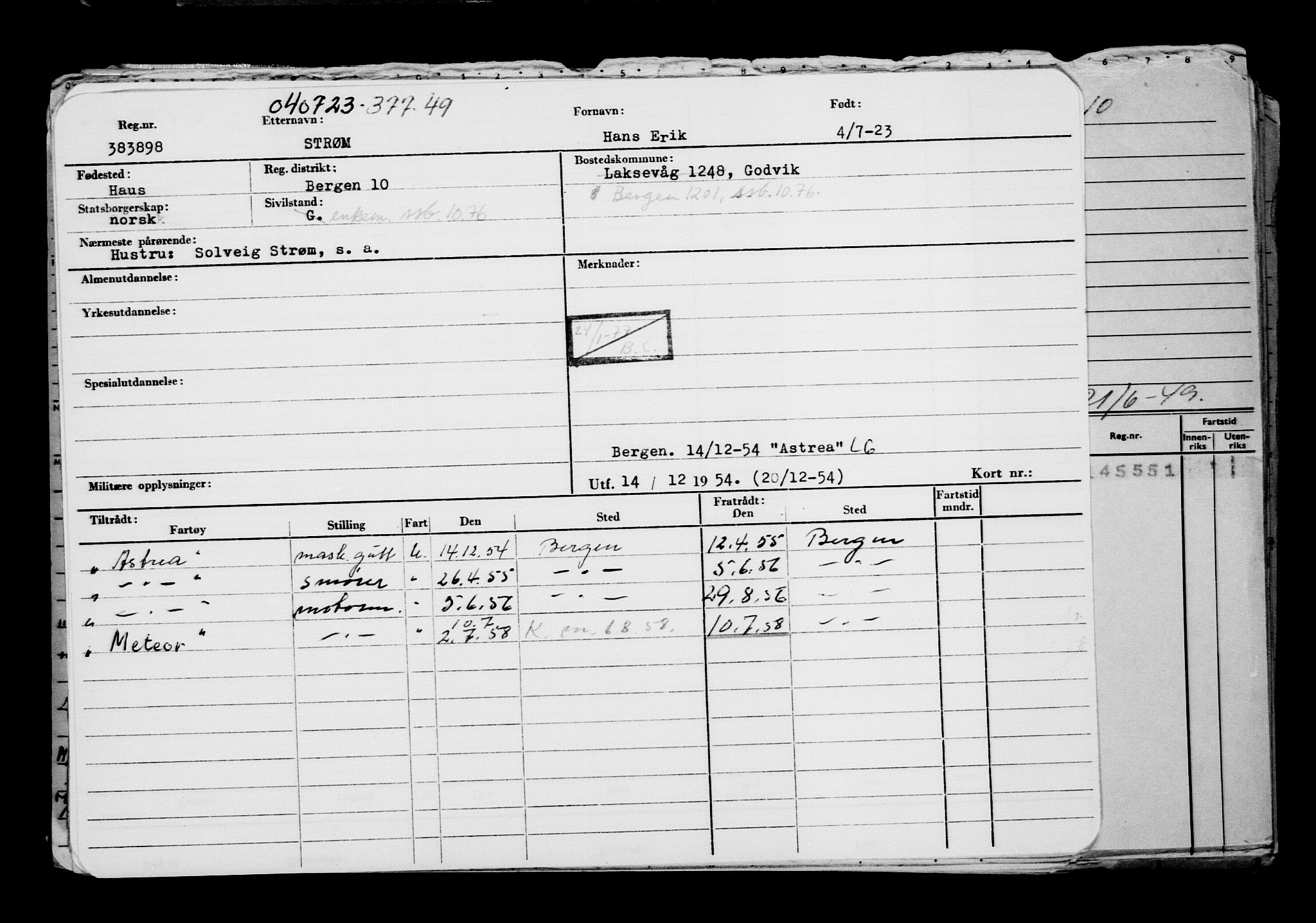 Direktoratet for sjømenn, AV/RA-S-3545/G/Gb/L0220: Hovedkort, 1923, s. 634