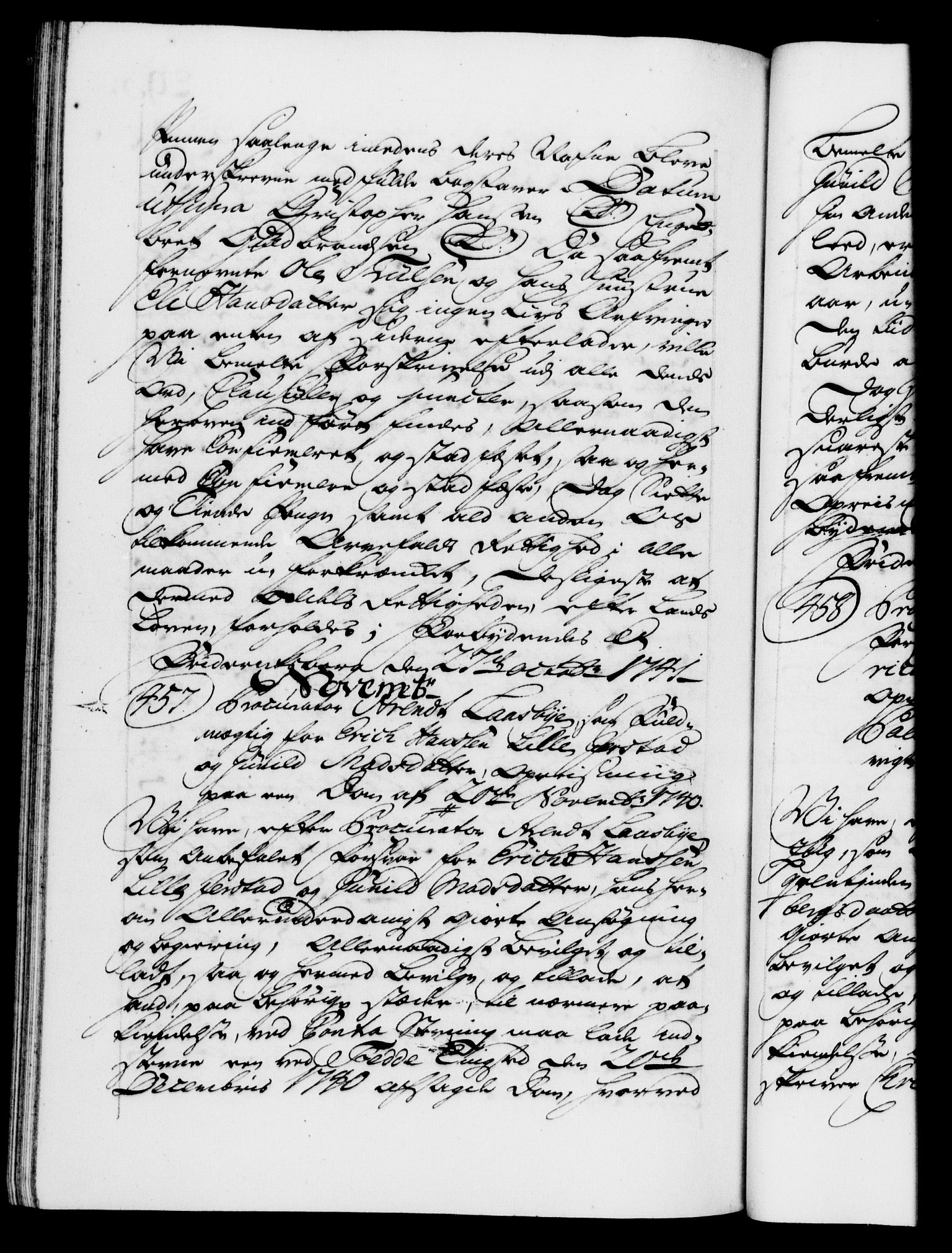 Danske Kanselli 1572-1799, RA/EA-3023/F/Fc/Fca/Fcaa/L0032: Norske registre, 1741-1742, s. 293b