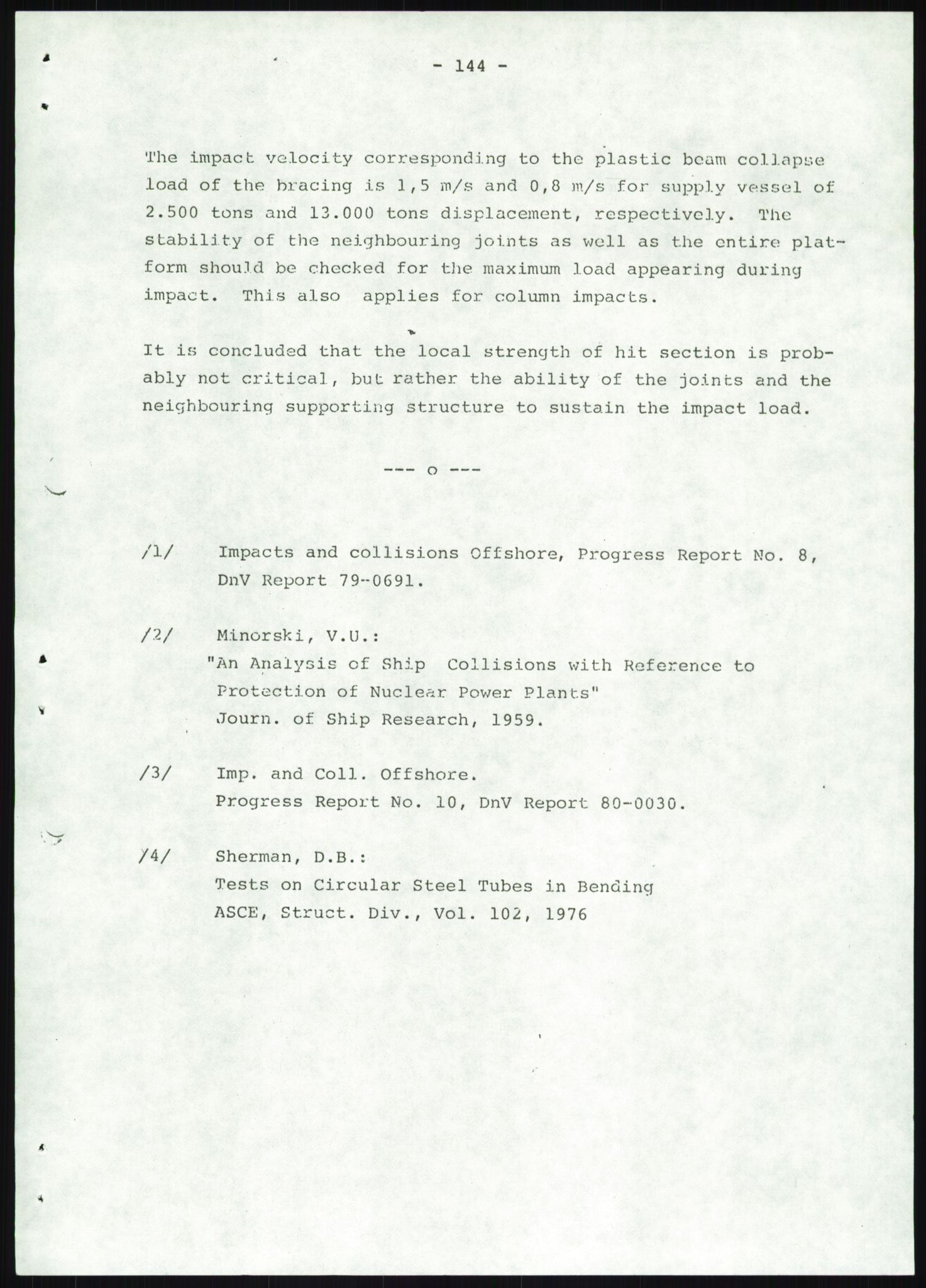 Justisdepartementet, Granskningskommisjonen ved Alexander Kielland-ulykken 27.3.1980, AV/RA-S-1165/D/L0019: S Værforhold (Doku.liste + S1-S5 av 5)/ T (T1-T2)/ U Stabilitet (Doku.liste + U1-U5 av 5), 1980-1981, s. 980