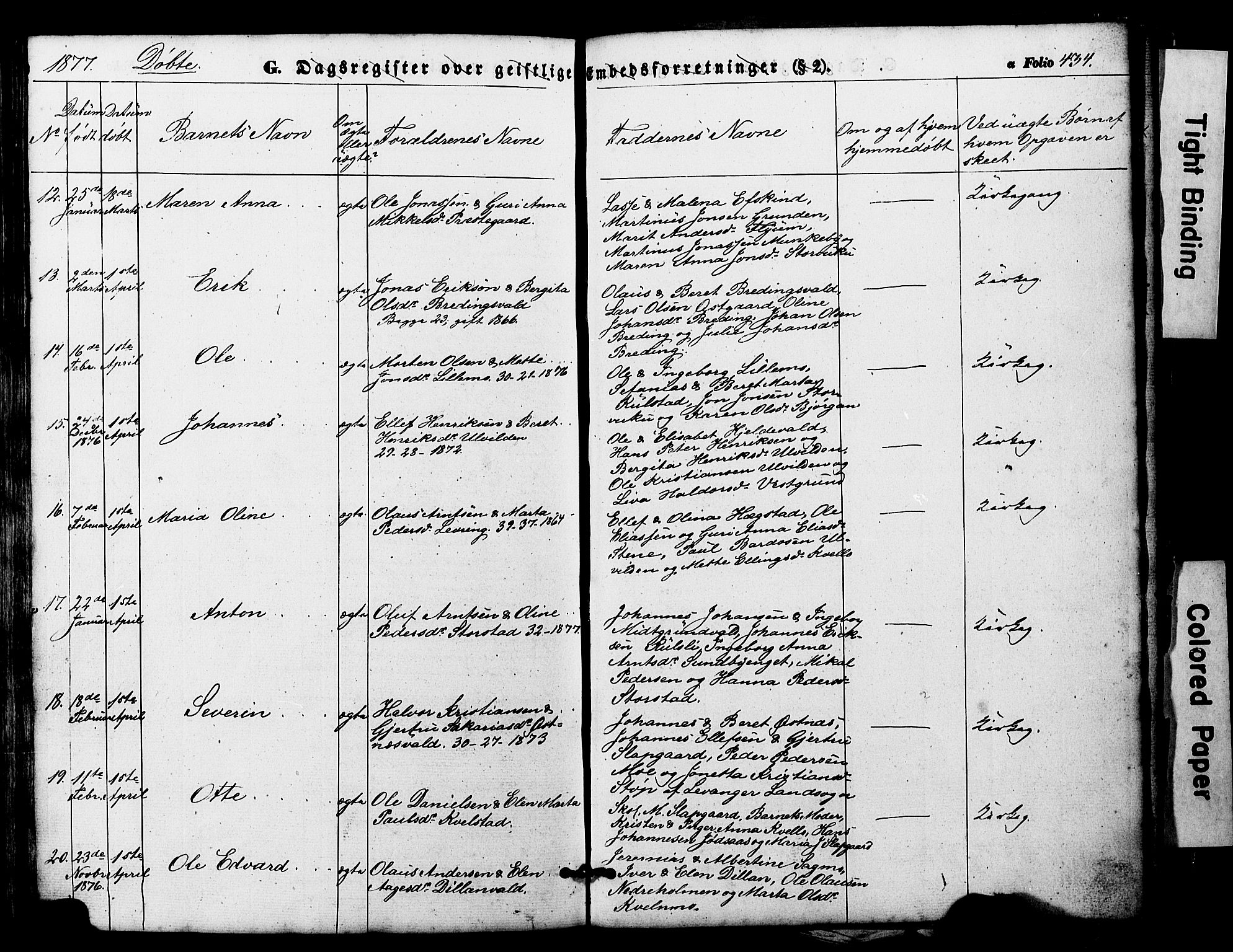 Ministerialprotokoller, klokkerbøker og fødselsregistre - Nord-Trøndelag, SAT/A-1458/724/L0268: Klokkerbok nr. 724C04, 1846-1878, s. 434