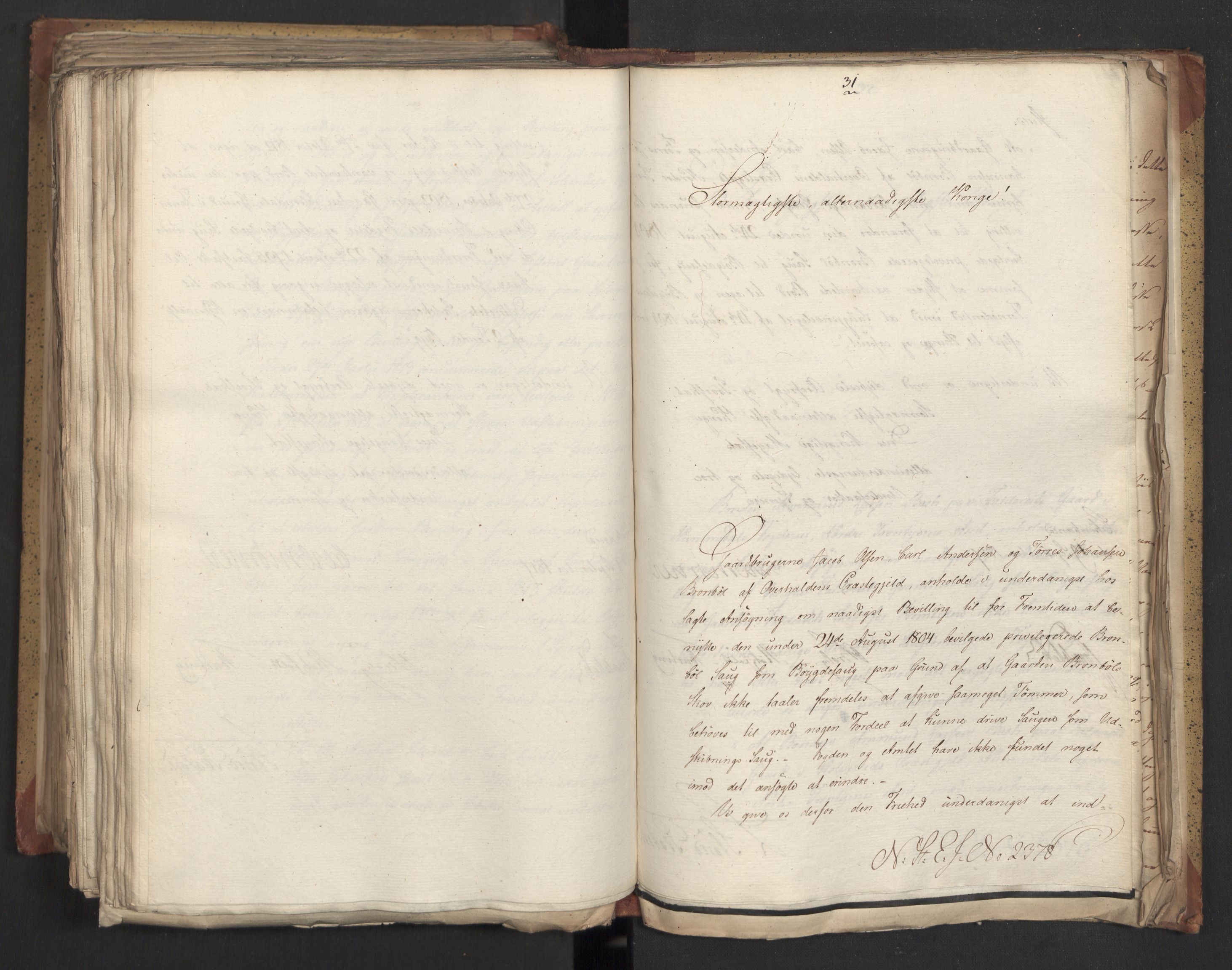 Statsrådsavdelingen i Stockholm, AV/RA-S-1003/D/Da/L0010: Regjeringsinnstillinger nr. 2219-2392, 1817, s. 423