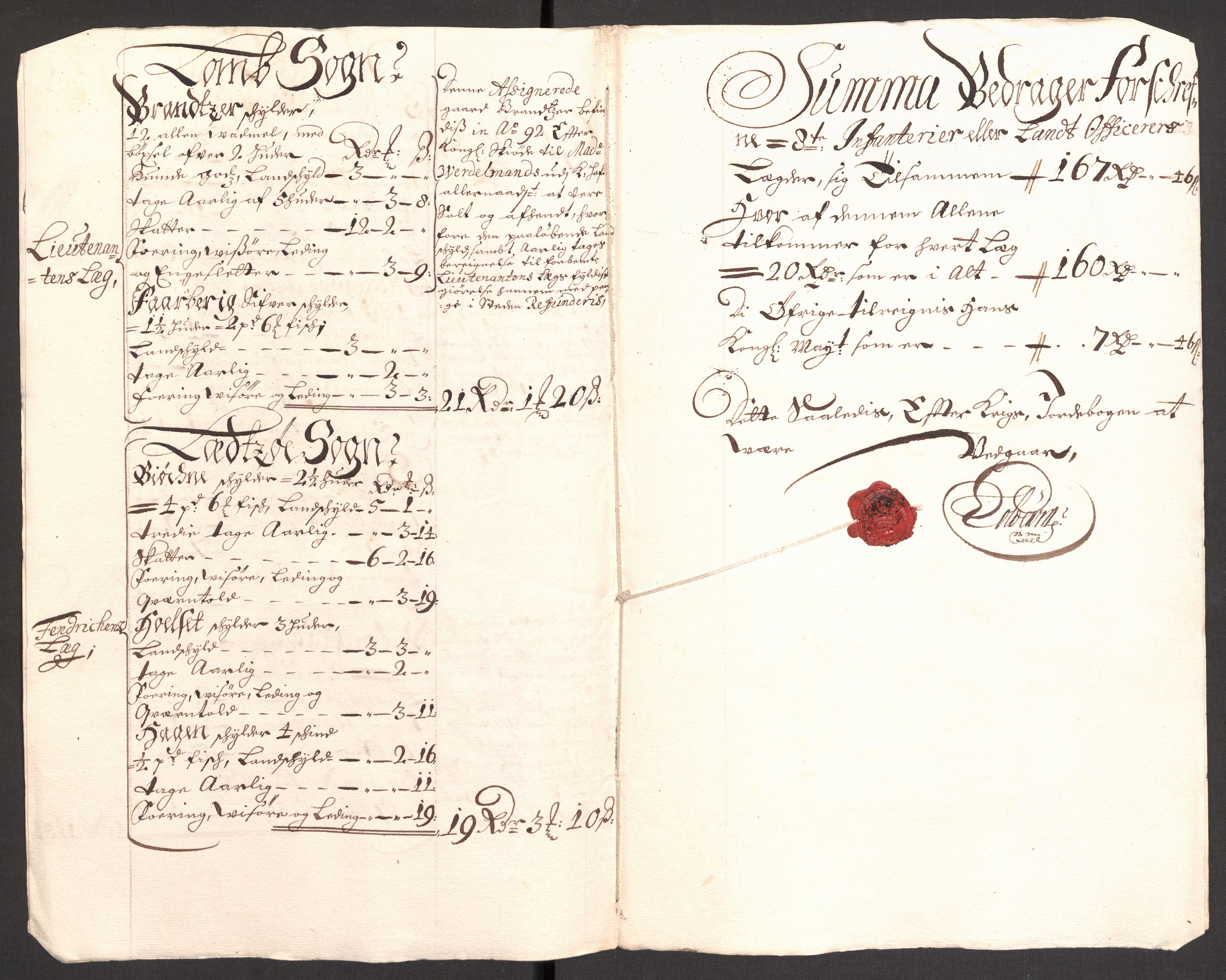 Rentekammeret inntil 1814, Reviderte regnskaper, Fogderegnskap, AV/RA-EA-4092/R17/L1174: Fogderegnskap Gudbrandsdal, 1701, s. 133