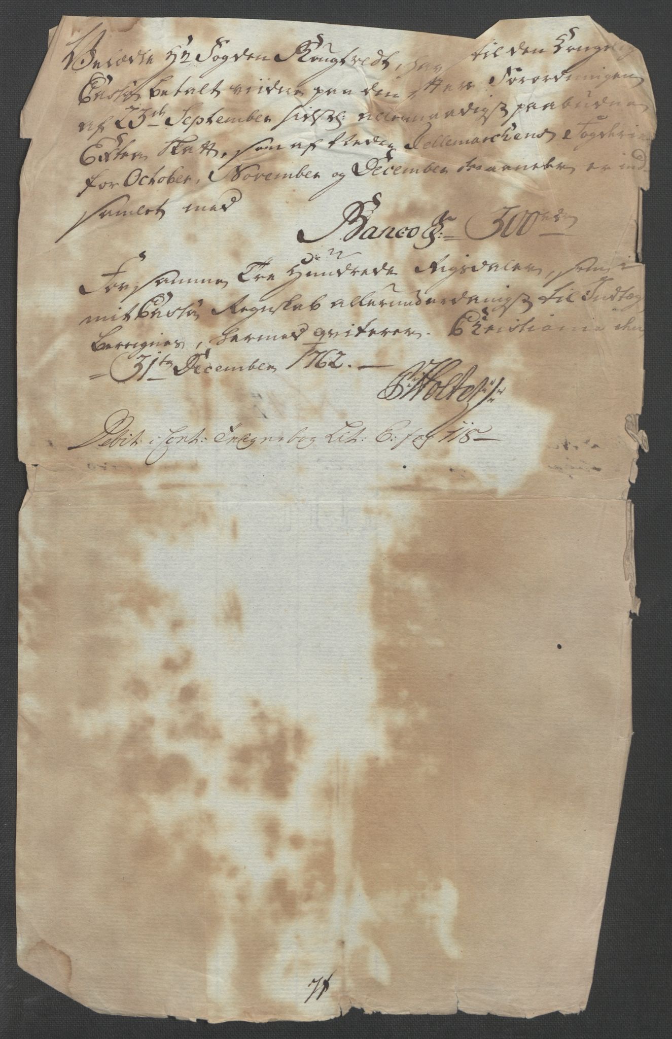 Rentekammeret inntil 1814, Reviderte regnskaper, Fogderegnskap, AV/RA-EA-4092/R37/L2239: Ekstraskatten Nedre Telemark og Bamble, 1762-1763, s. 355