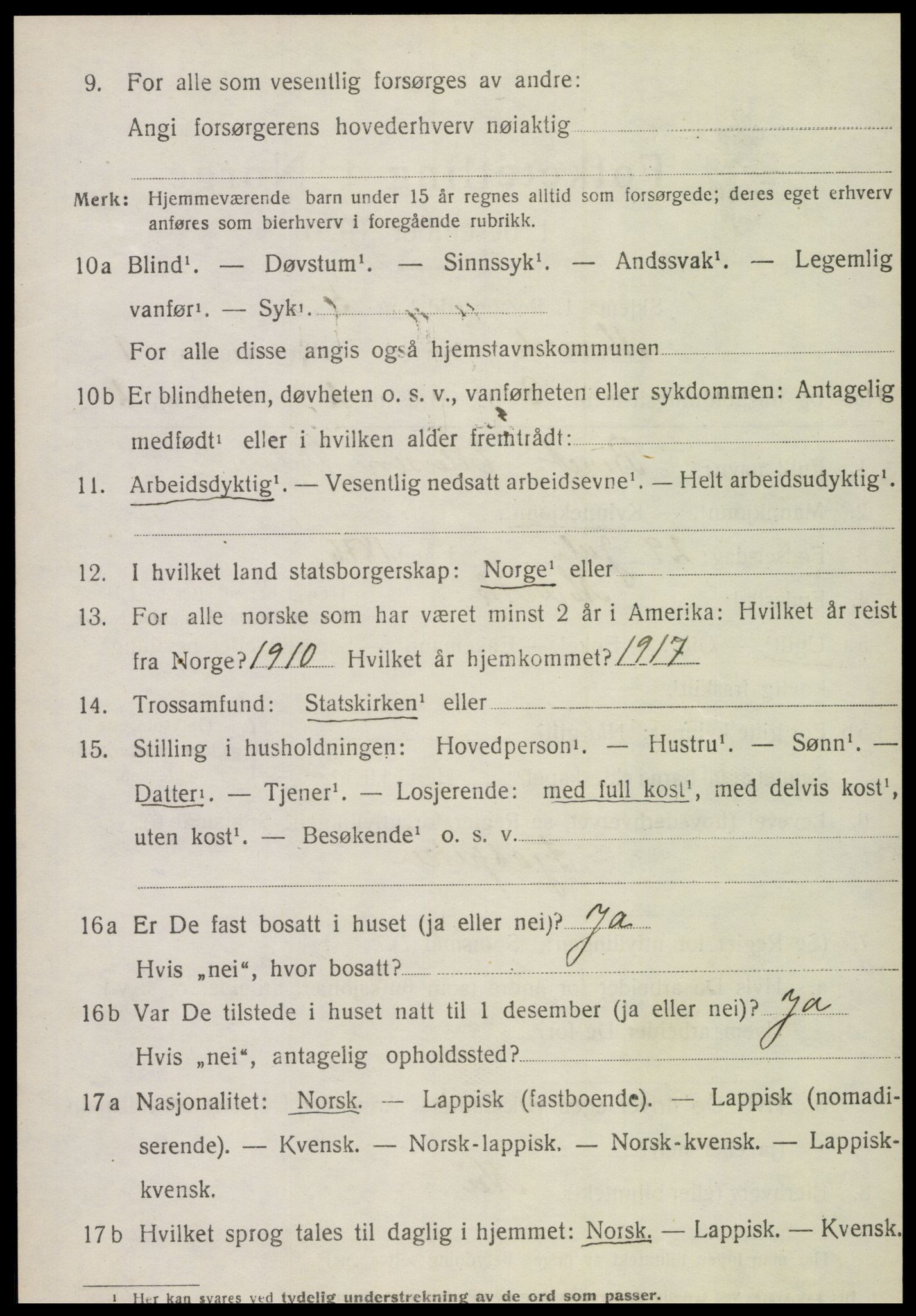 SAT, Folketelling 1920 for 1723 Mosvik herred, 1920, s. 401