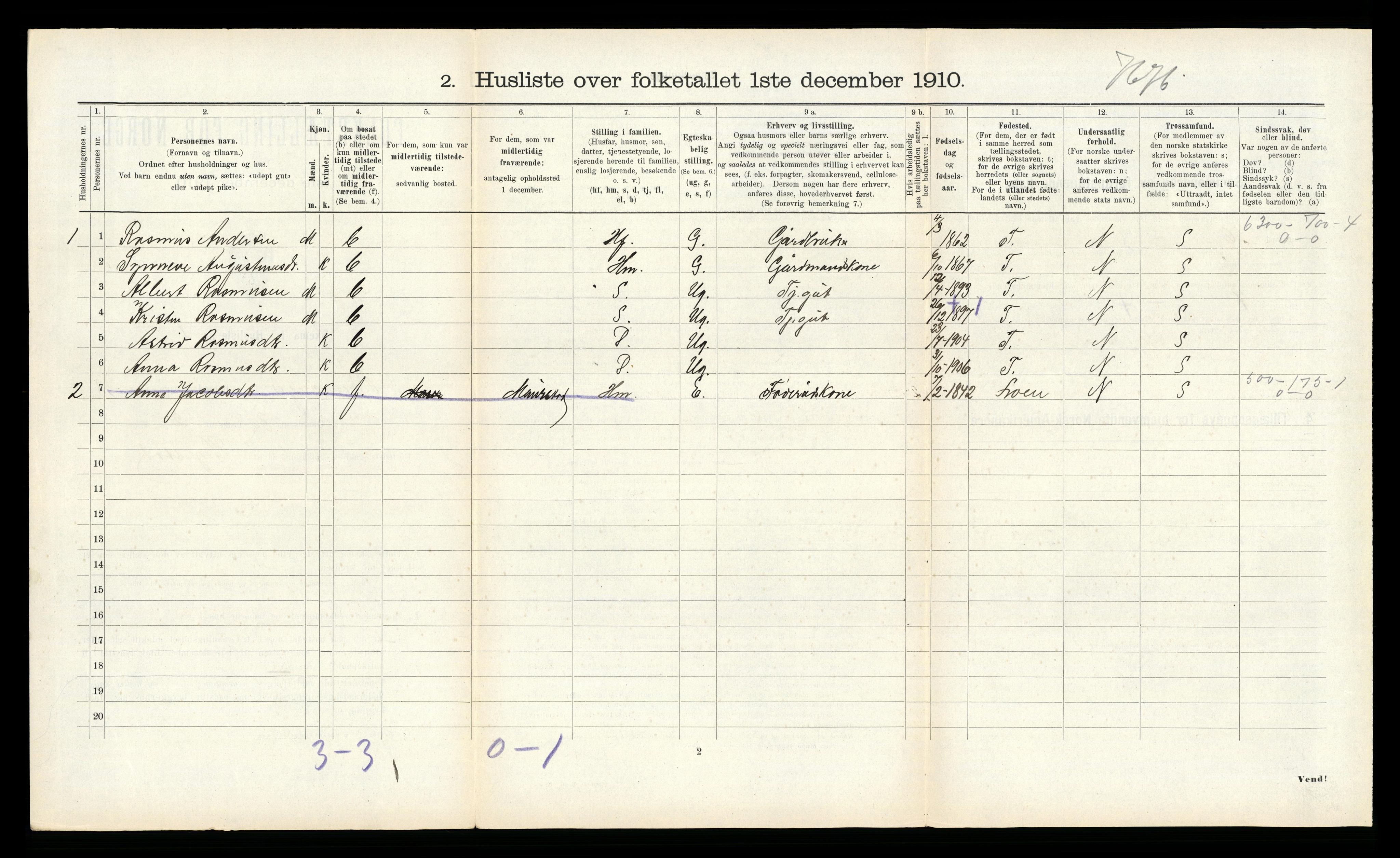 RA, Folketelling 1910 for 1438 Bremanger herred, 1910, s. 638