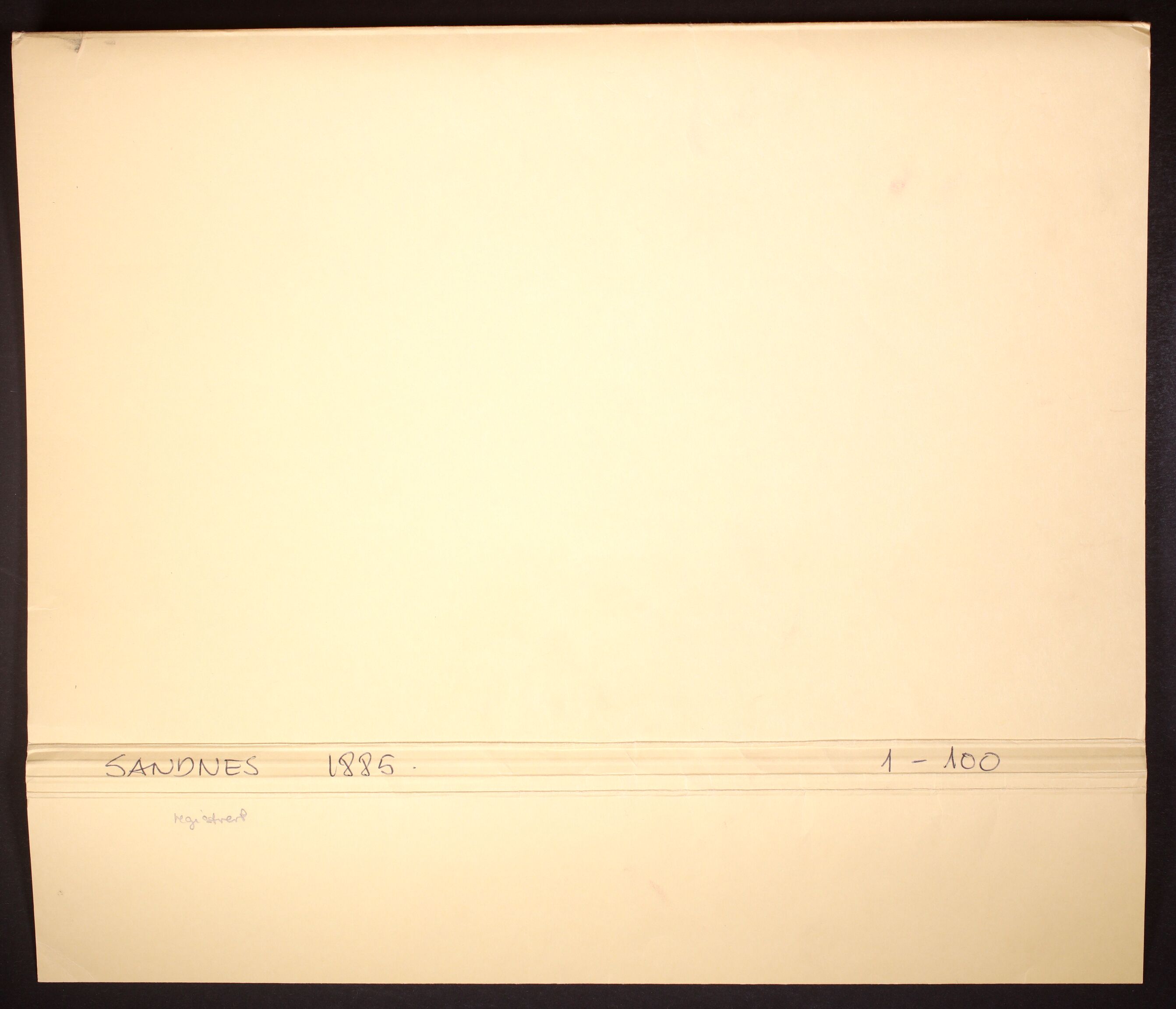 SAST, Folketelling 1885 for 1102 Sandnes ladested, 1885