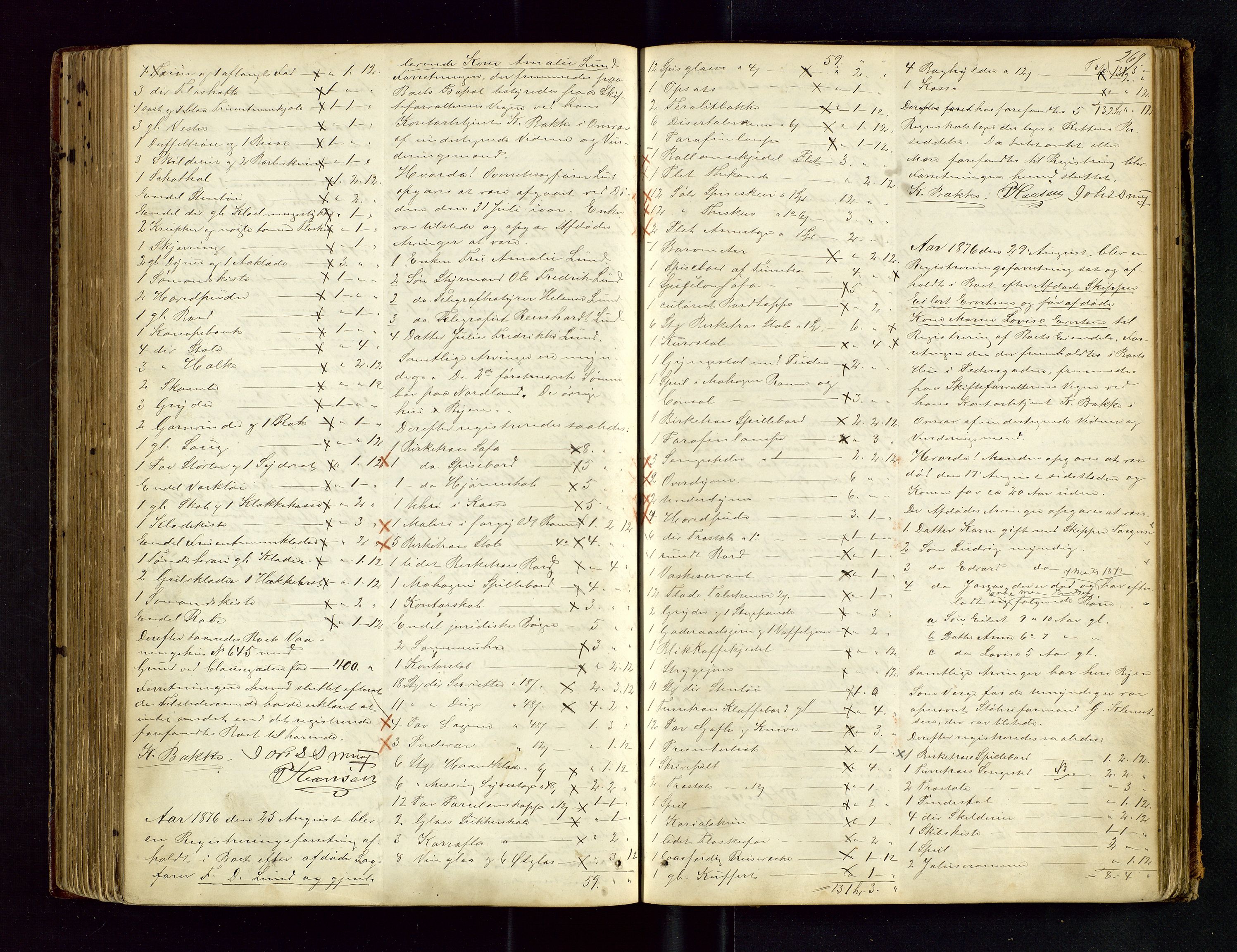 Stavanger byfogd, AV/SAST-A-101408/001/5/50/503BA/L0003: Registreringsprotokoll, 1864-1882, s. 269