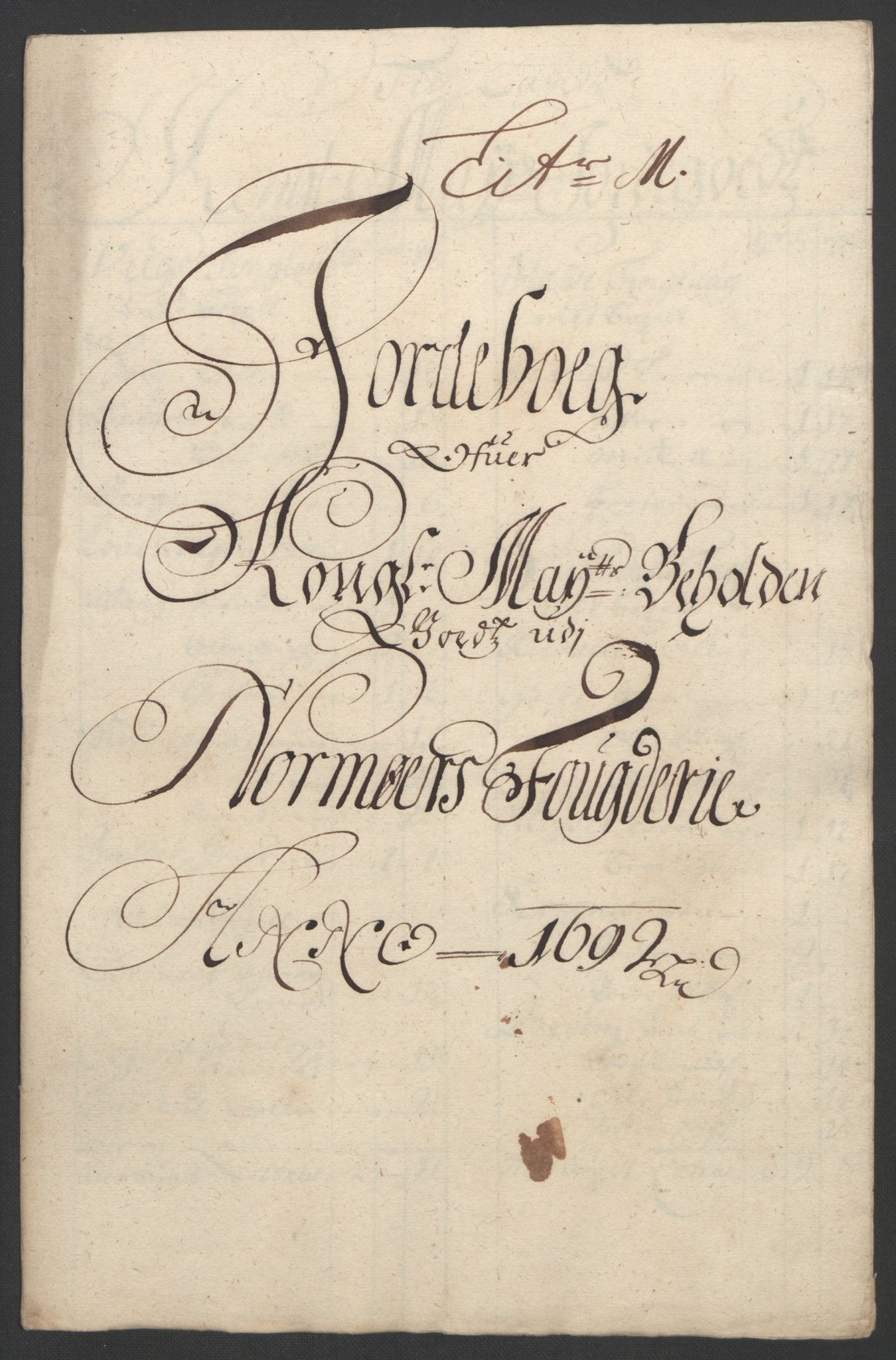 Rentekammeret inntil 1814, Reviderte regnskaper, Fogderegnskap, RA/EA-4092/R56/L3735: Fogderegnskap Nordmøre, 1692-1693, s. 159