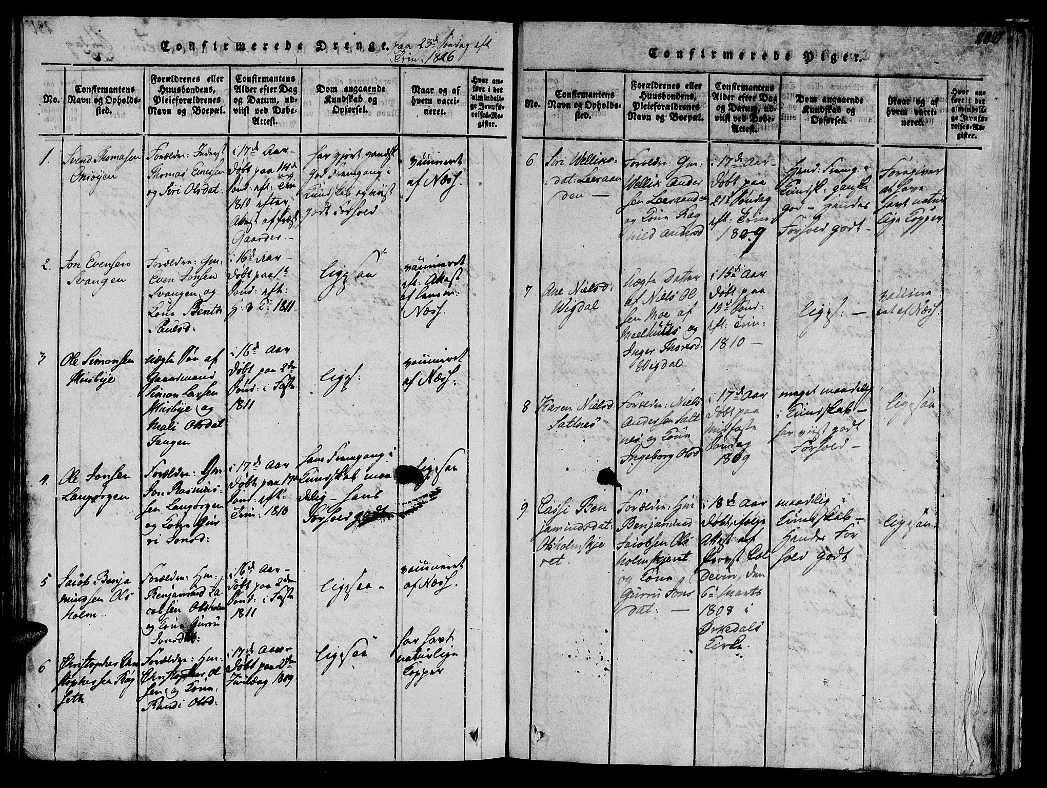Ministerialprotokoller, klokkerbøker og fødselsregistre - Sør-Trøndelag, AV/SAT-A-1456/612/L0373: Ministerialbok nr. 612A06 /2, 1816-1828, s. 282