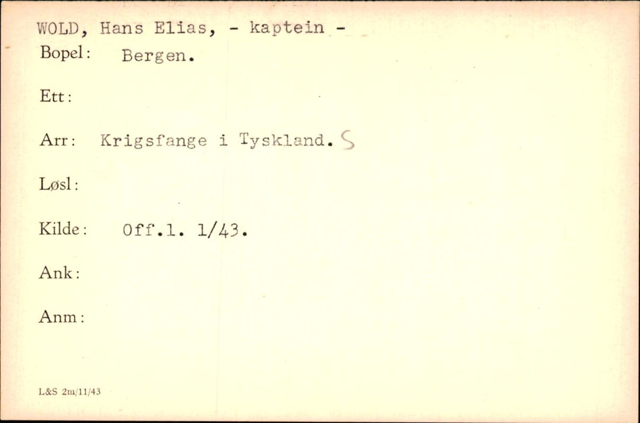 Forsvaret, Forsvarets krigshistoriske avdeling, RA/RAFA-2017/Y/Yf/L0200: II-C-11-2102  -  Norske krigsfanger i Tyskland, 1940-1945, s. 1145