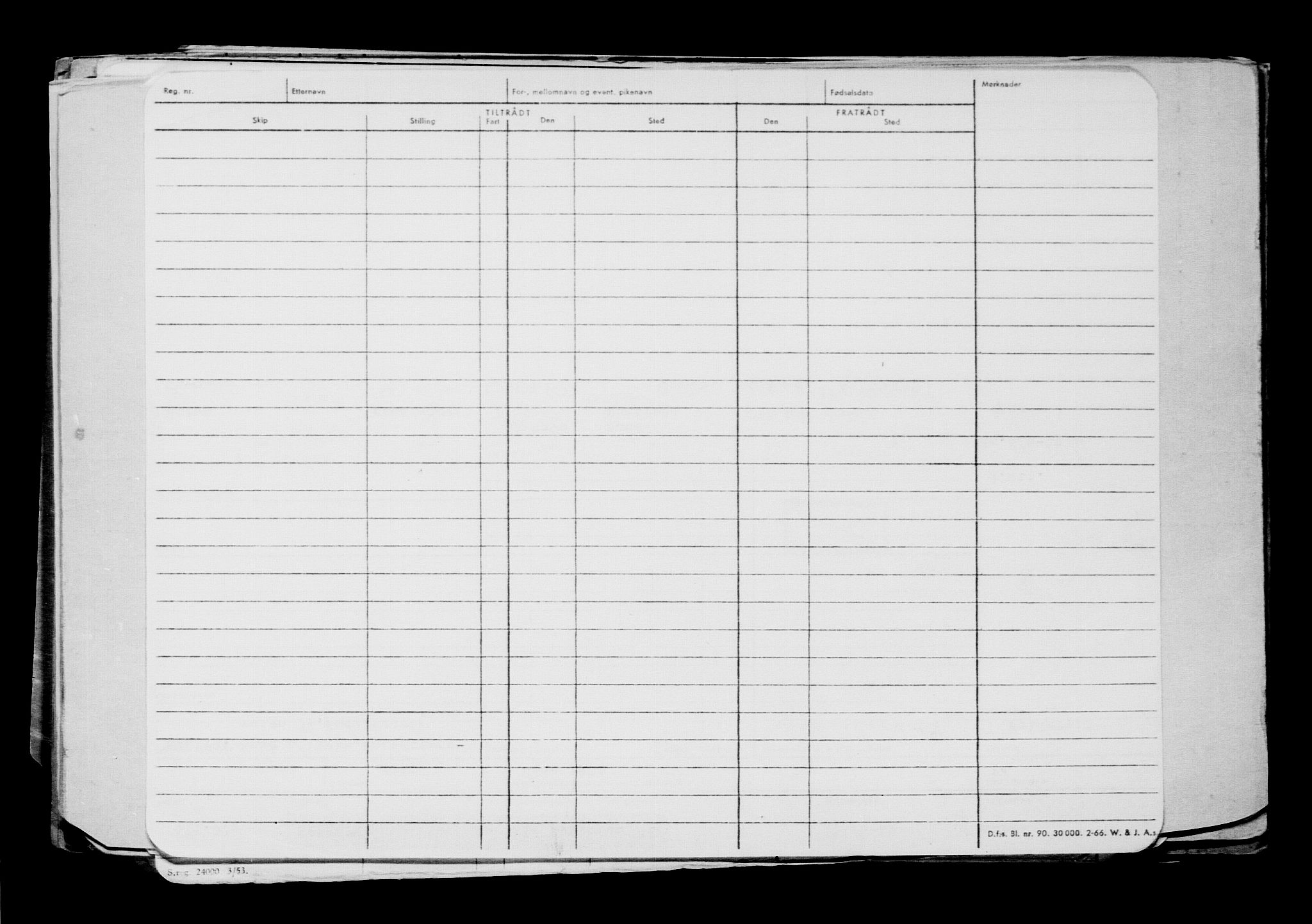 Direktoratet for sjømenn, AV/RA-S-3545/G/Gb/L0169: Hovedkort, 1919, s. 259