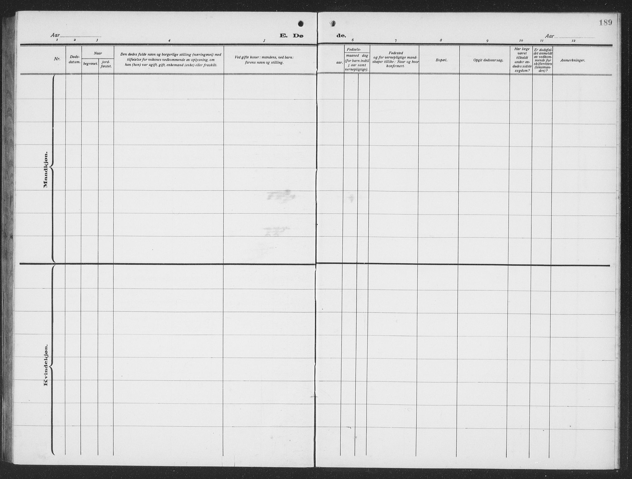 Ministerialprotokoller, klokkerbøker og fødselsregistre - Møre og Romsdal, AV/SAT-A-1454/503/L0051: Klokkerbok nr. 503C06, 1923-1938, s. 189