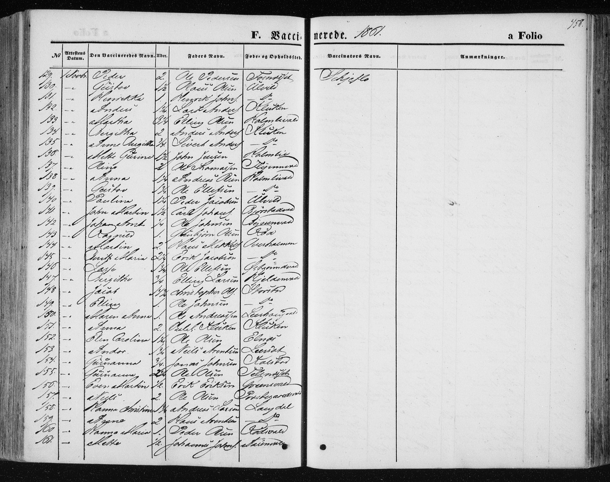 Ministerialprotokoller, klokkerbøker og fødselsregistre - Nord-Trøndelag, SAT/A-1458/723/L0241: Ministerialbok nr. 723A10, 1860-1869, s. 458