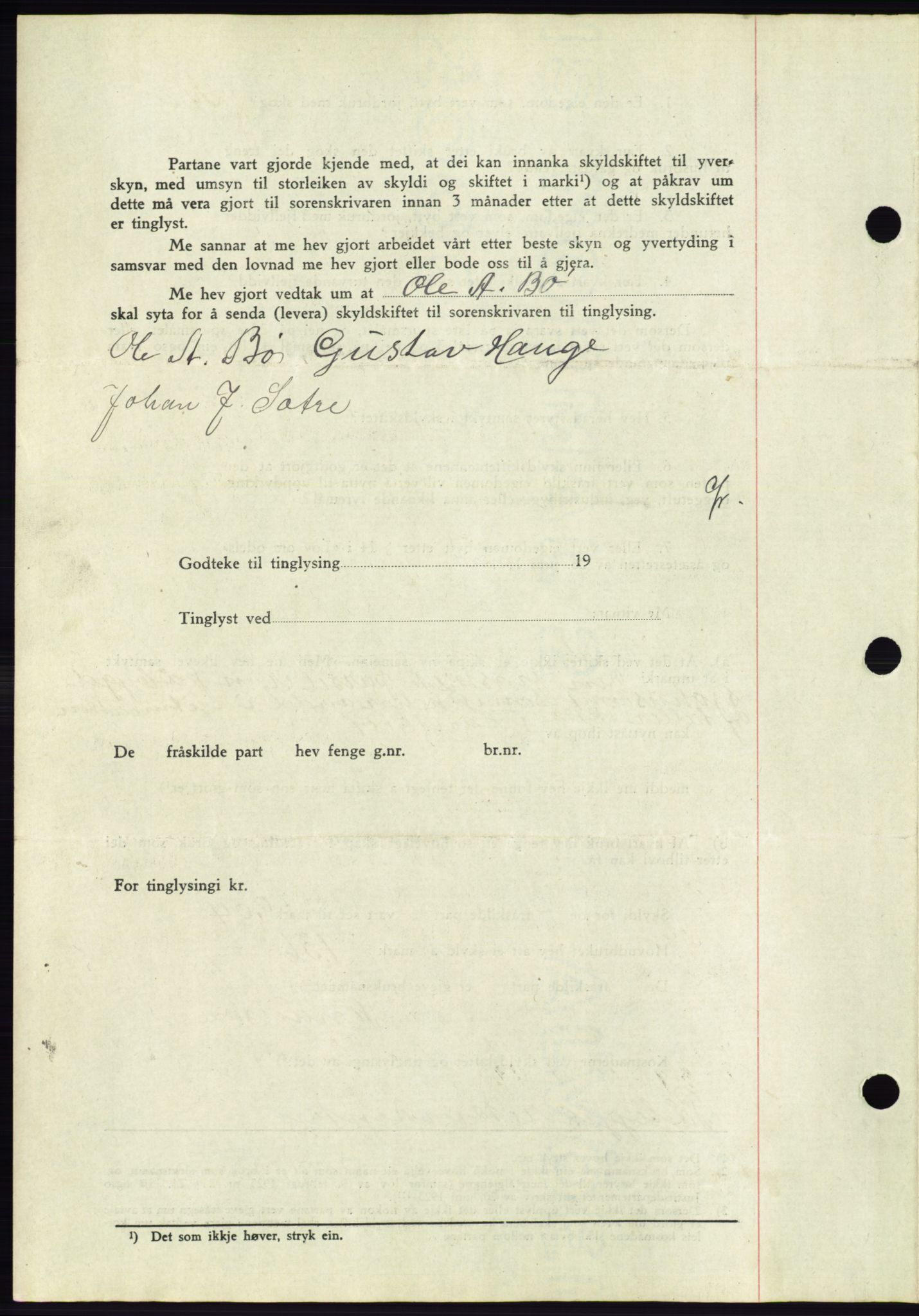 Søre Sunnmøre sorenskriveri, AV/SAT-A-4122/1/2/2C/L0061: Pantebok nr. 55, 1936-1936, Dagboknr: 1577/1936