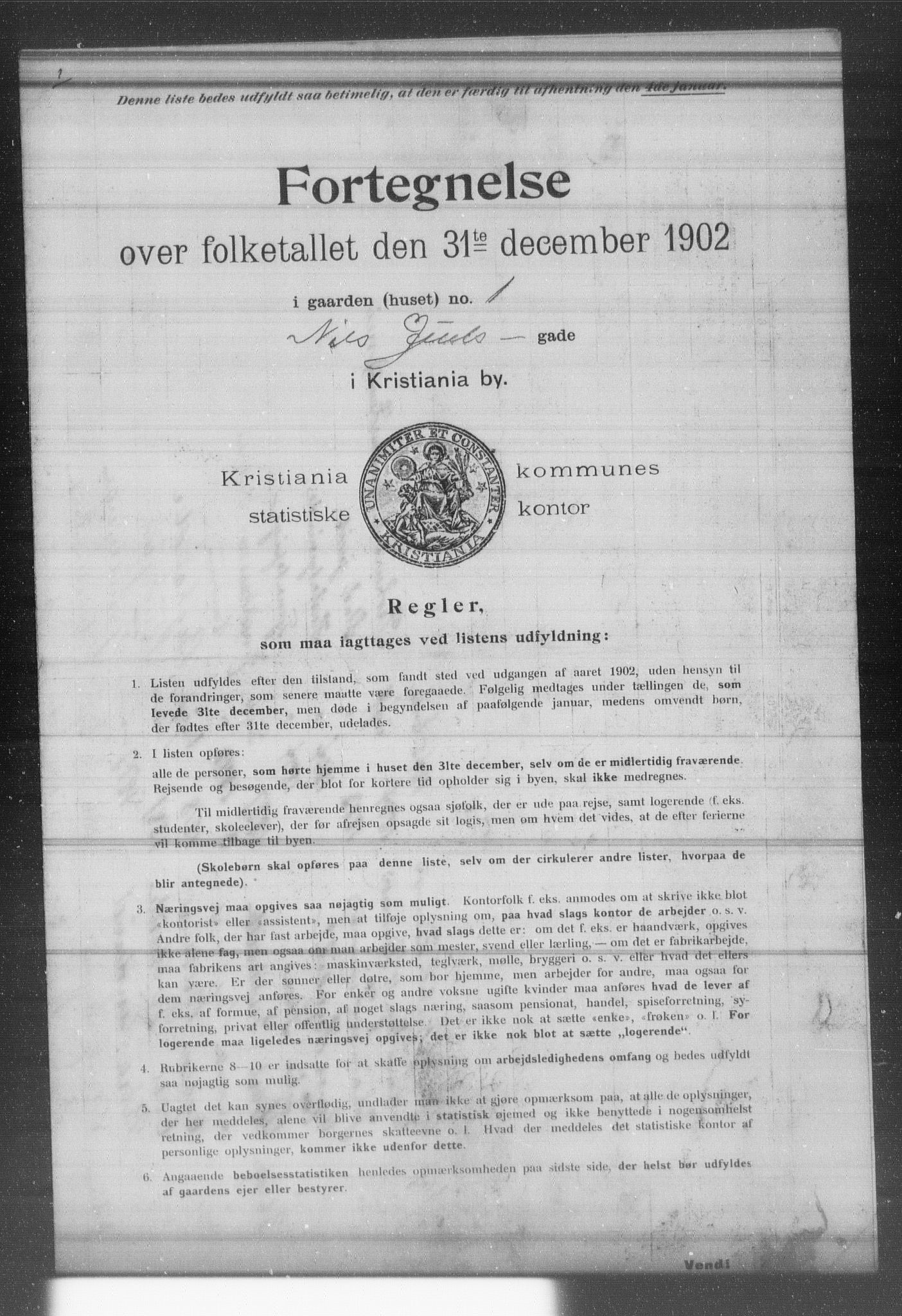 OBA, Kommunal folketelling 31.12.1902 for Kristiania kjøpstad, 1902, s. 13332