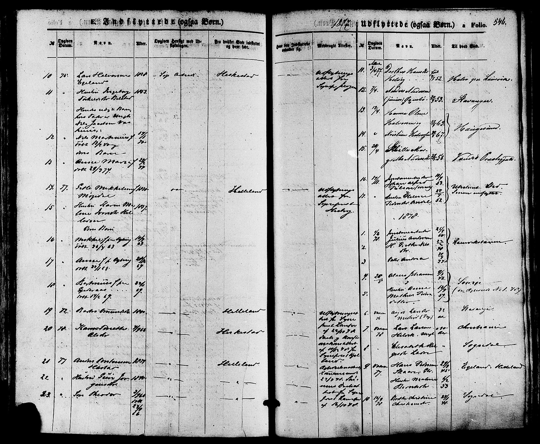 Eigersund sokneprestkontor, SAST/A-101807/S08/L0014: Ministerialbok nr. A 13, 1866-1878, s. 546