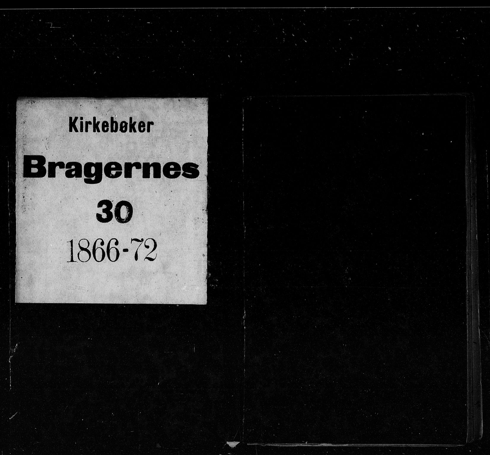Bragernes kirkebøker, SAKO/A-6/H/Ha/L0005: Lysningsprotokoll nr. 5, 1866-1872
