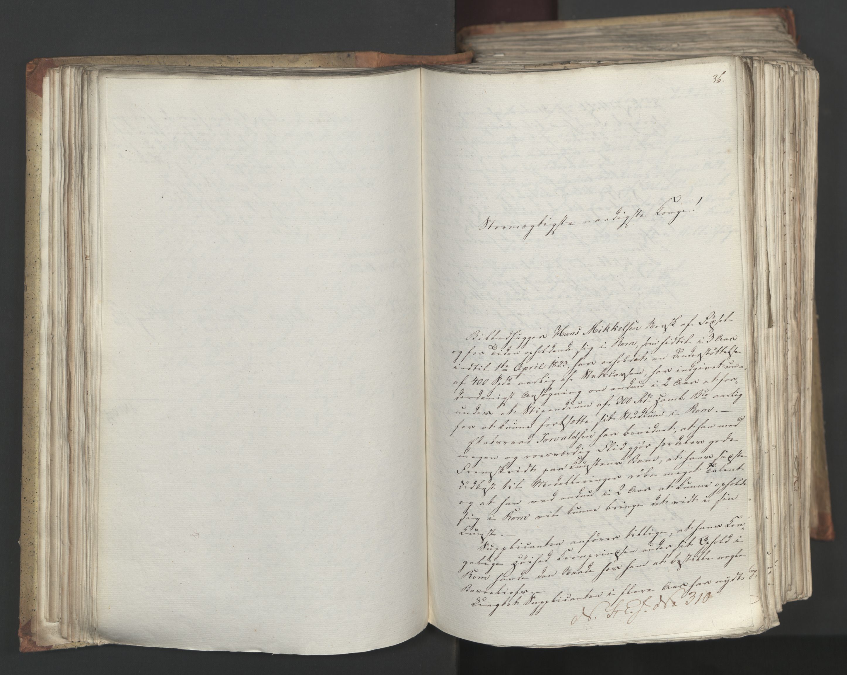 Statsrådsavdelingen i Stockholm, AV/RA-S-1003/D/Da/L0034: Regjeringsinnstillinger nr. 275-540, 1823, s. 116