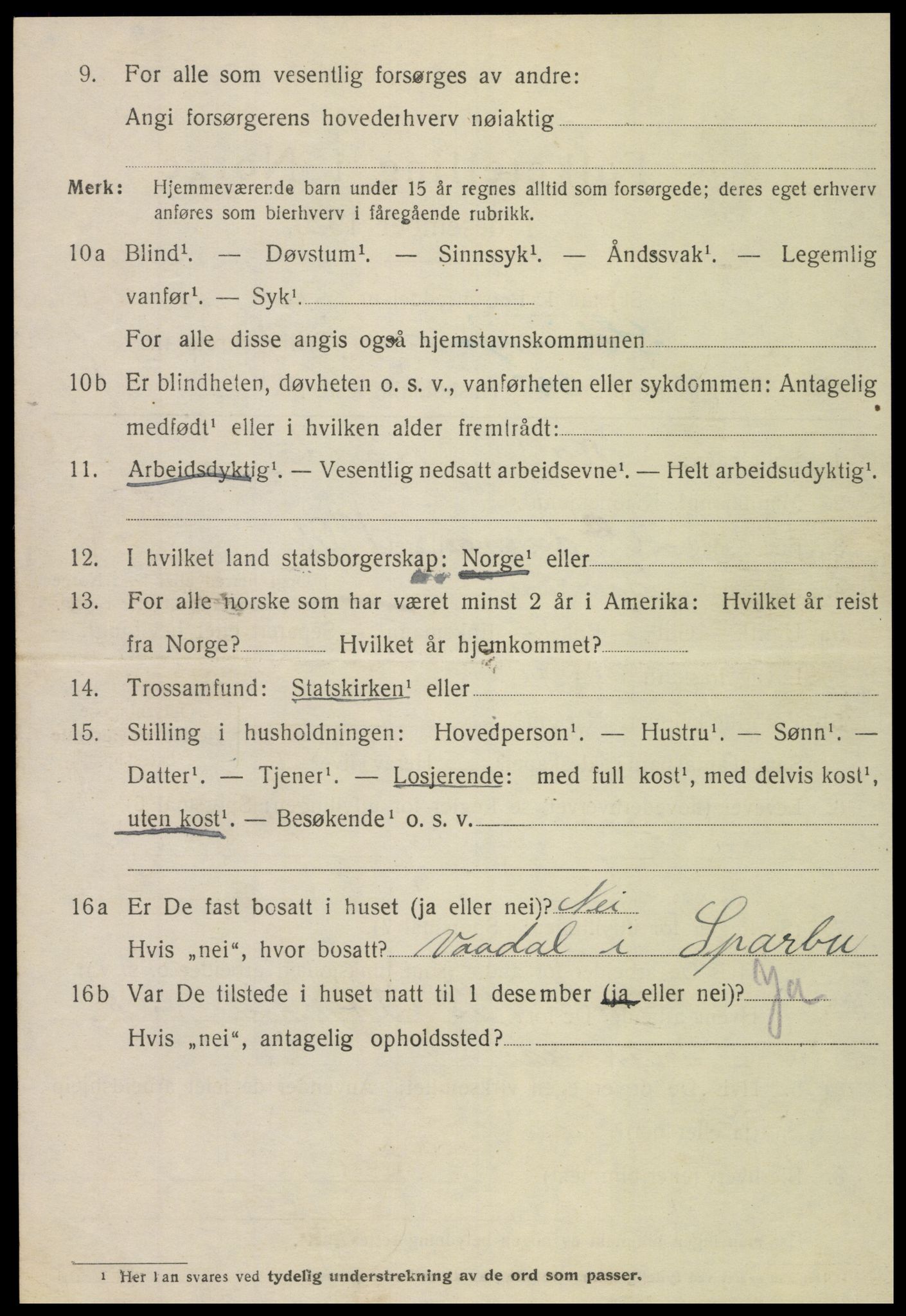 SAT, Folketelling 1920 for 1702 Steinkjer ladested, 1920, s. 6479