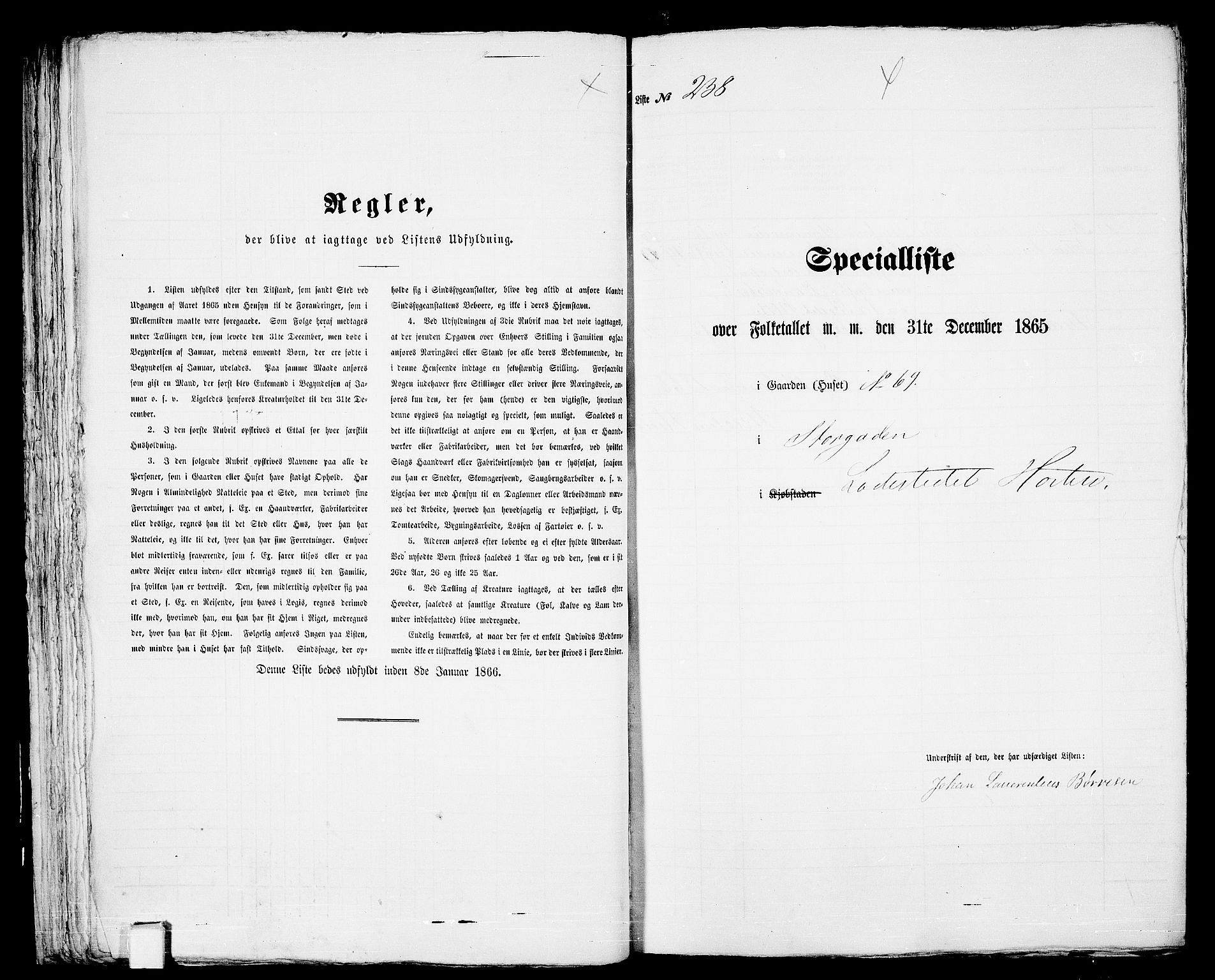 RA, Folketelling 1865 for 0703 Horten ladested, 1865, s. 511