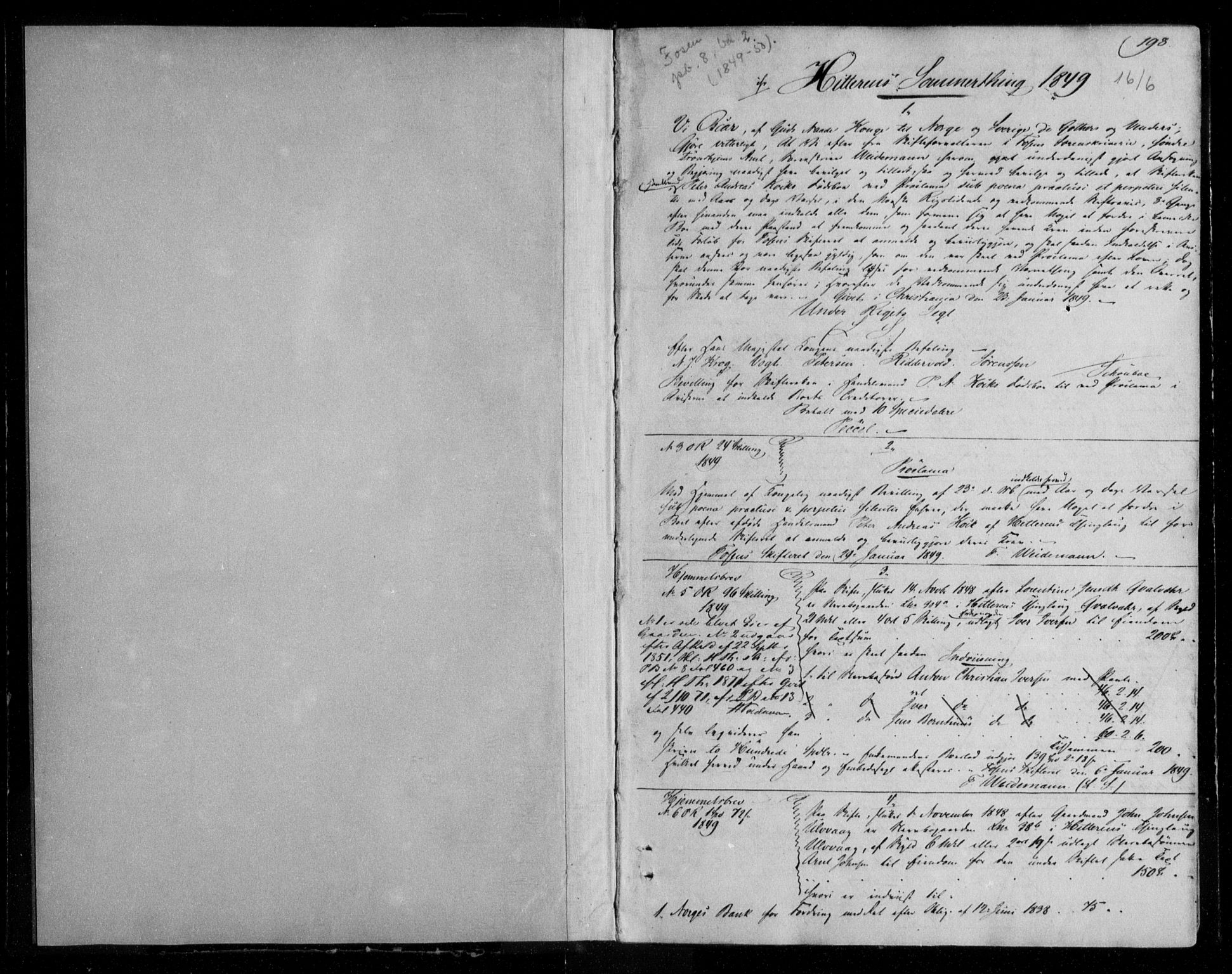 Fosen sorenskriveri, AV/SAT-A-1107/1/2/2C/L0012: Pantebok nr. 8 II, 1849-1850, s. 198