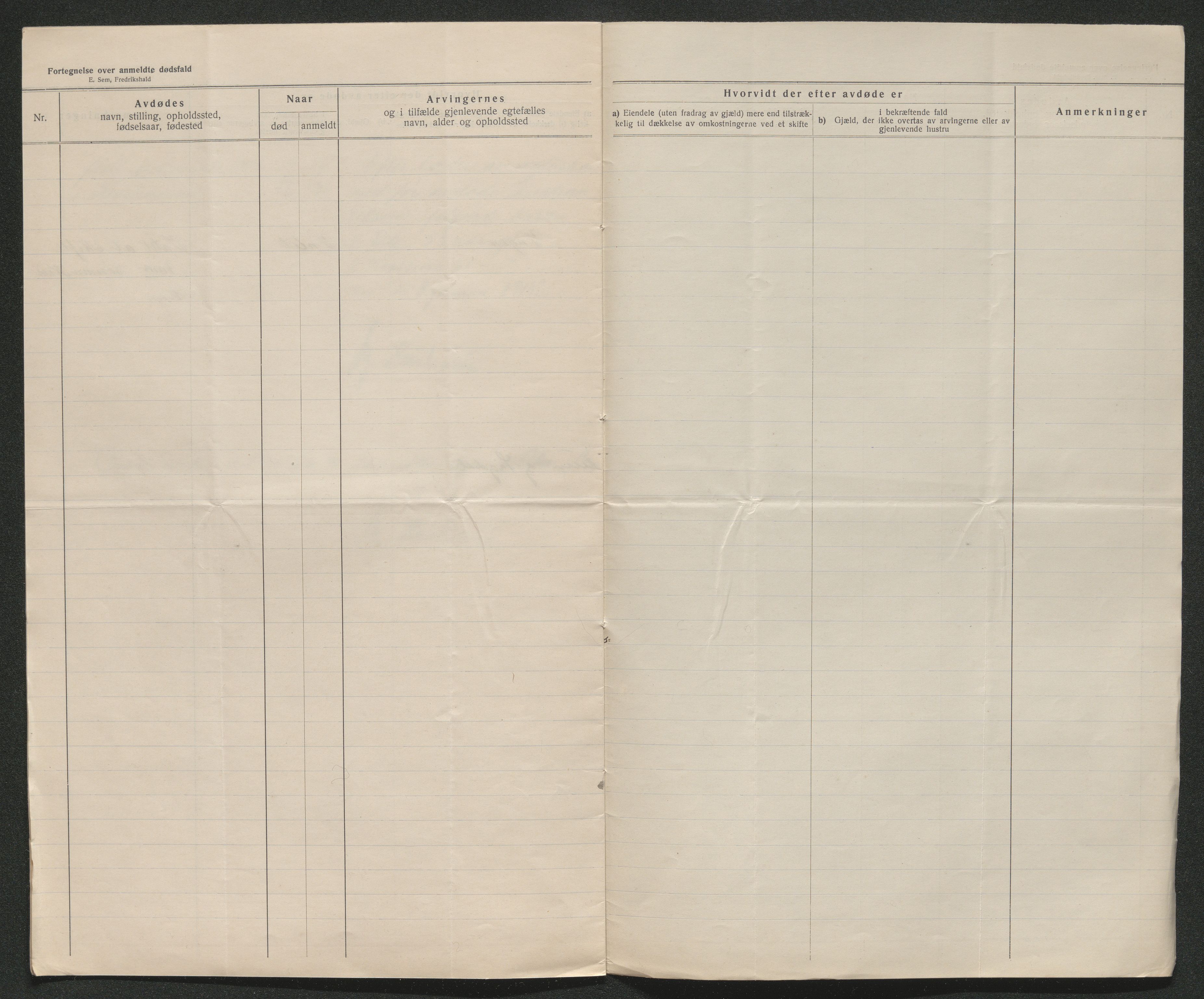 Eiker, Modum og Sigdal sorenskriveri, AV/SAKO-A-123/H/Ha/Hab/L0037: Dødsfallsmeldinger, 1914-1915, s. 679