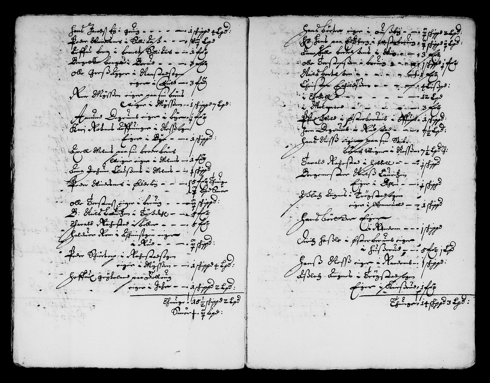 Rentekammeret inntil 1814, Reviderte regnskaper, Stiftamtstueregnskaper, Landkommissariatet på Akershus og Akershus stiftamt, AV/RA-EA-5869/R/Ra/L0024: Landkommissariatet på Akershus, 1664