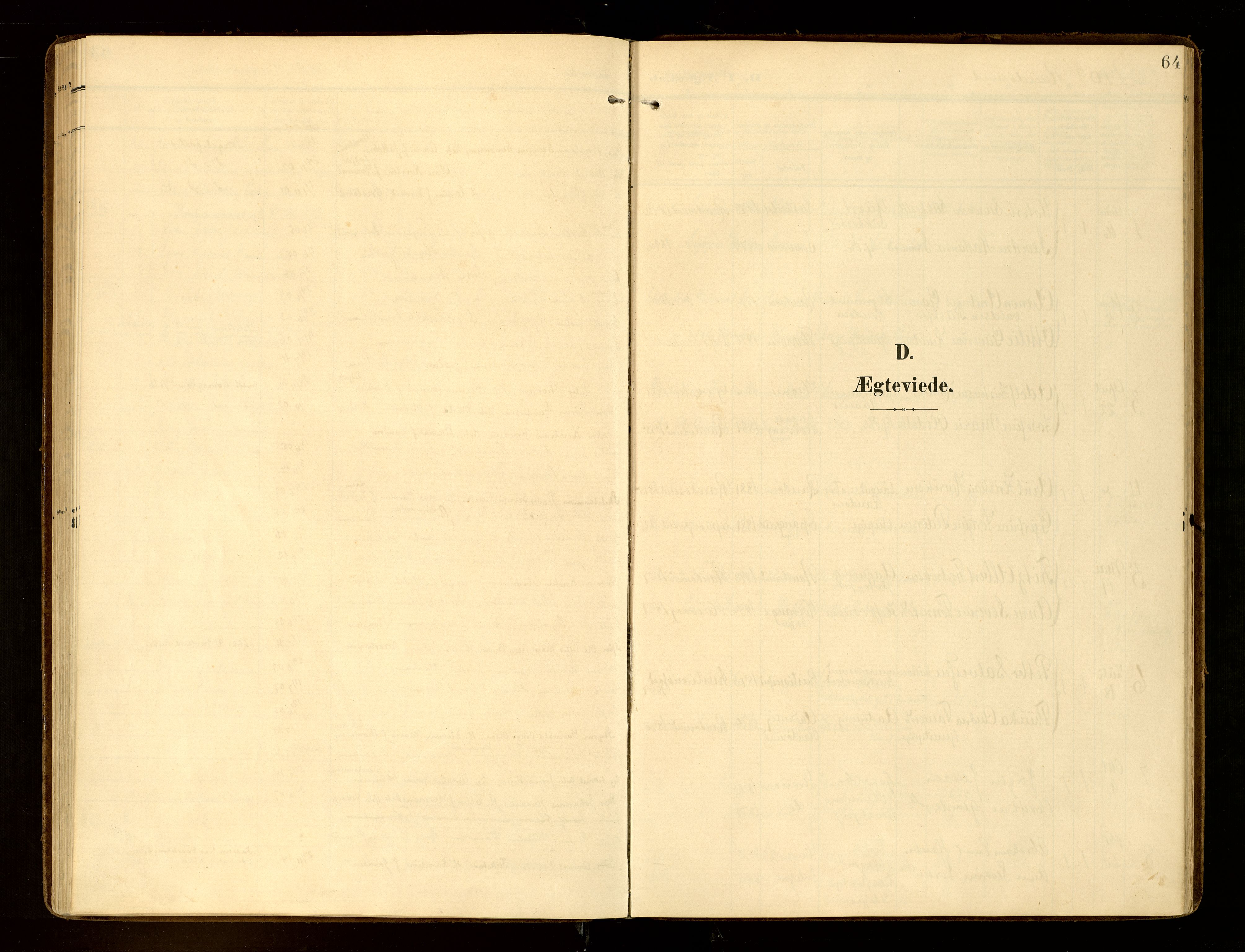 Oddernes sokneprestkontor, SAK/1111-0033/F/Fa/Fab/L0003: Ministerialbok nr. A 3, 1903-1916, s. 64