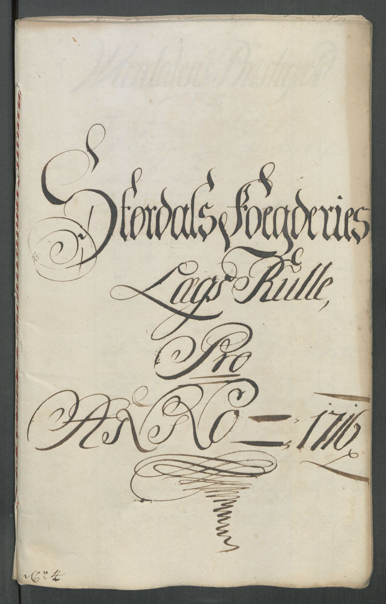 Rentekammeret inntil 1814, Reviderte regnskaper, Fogderegnskap, RA/EA-4092/R62/L4206: Fogderegnskap Stjørdal og Verdal, 1716, s. 93