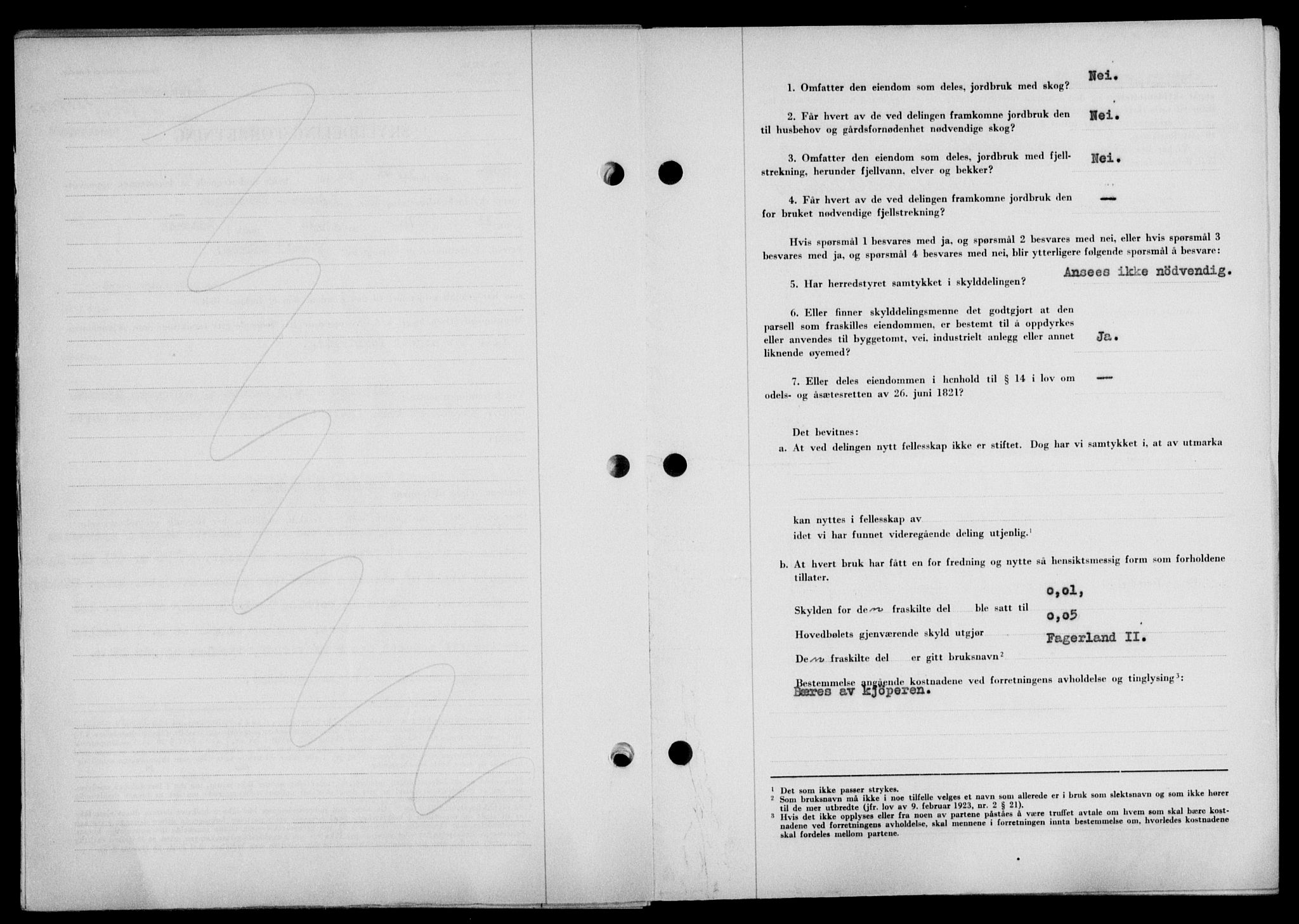 Lofoten sorenskriveri, SAT/A-0017/1/2/2C/L0025a: Pantebok nr. 25a, 1950-1951, Dagboknr: 3351/1950