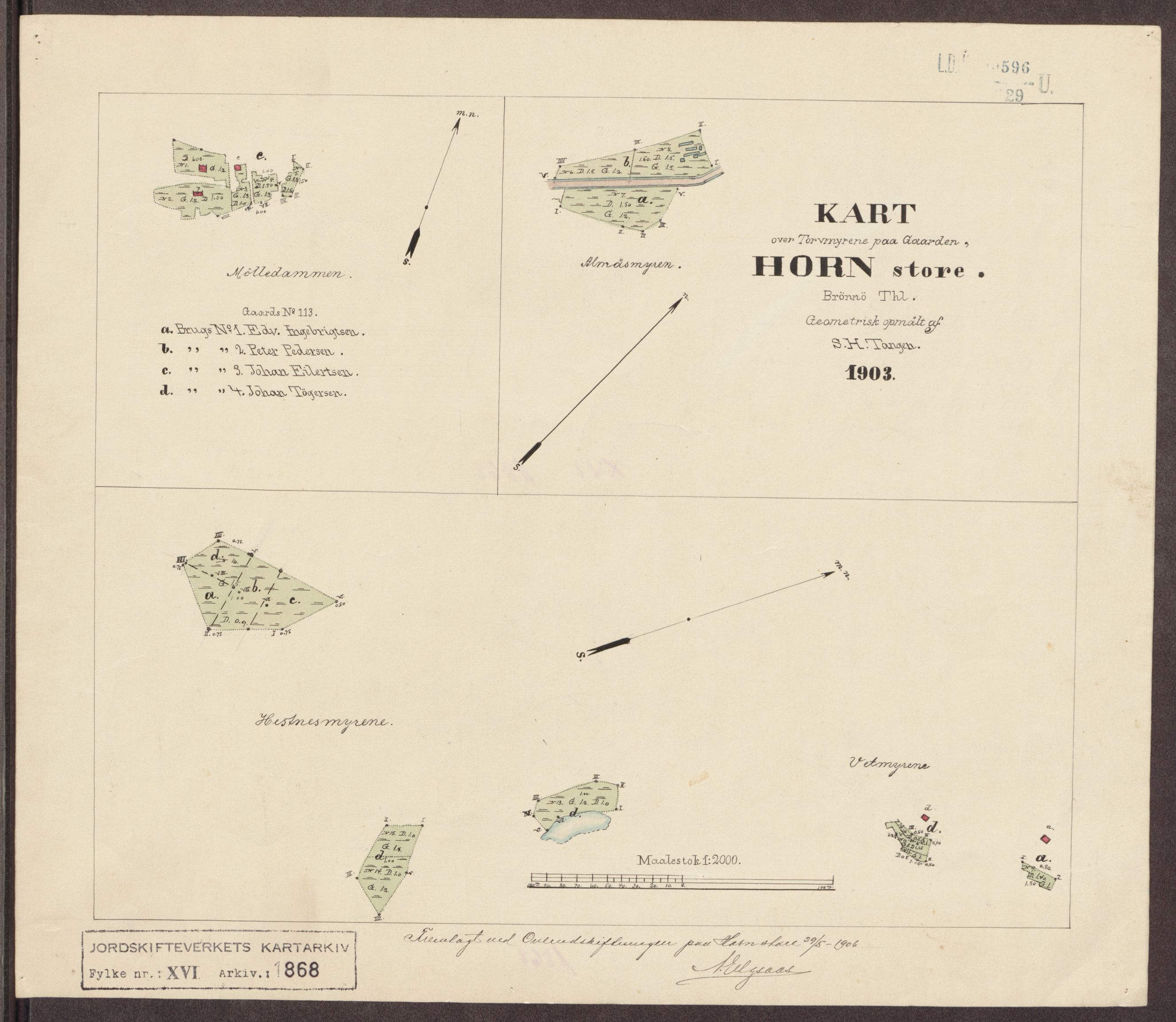 Jordskifteverkets kartarkiv, RA/S-3929/T, 1859-1988, s. 2261