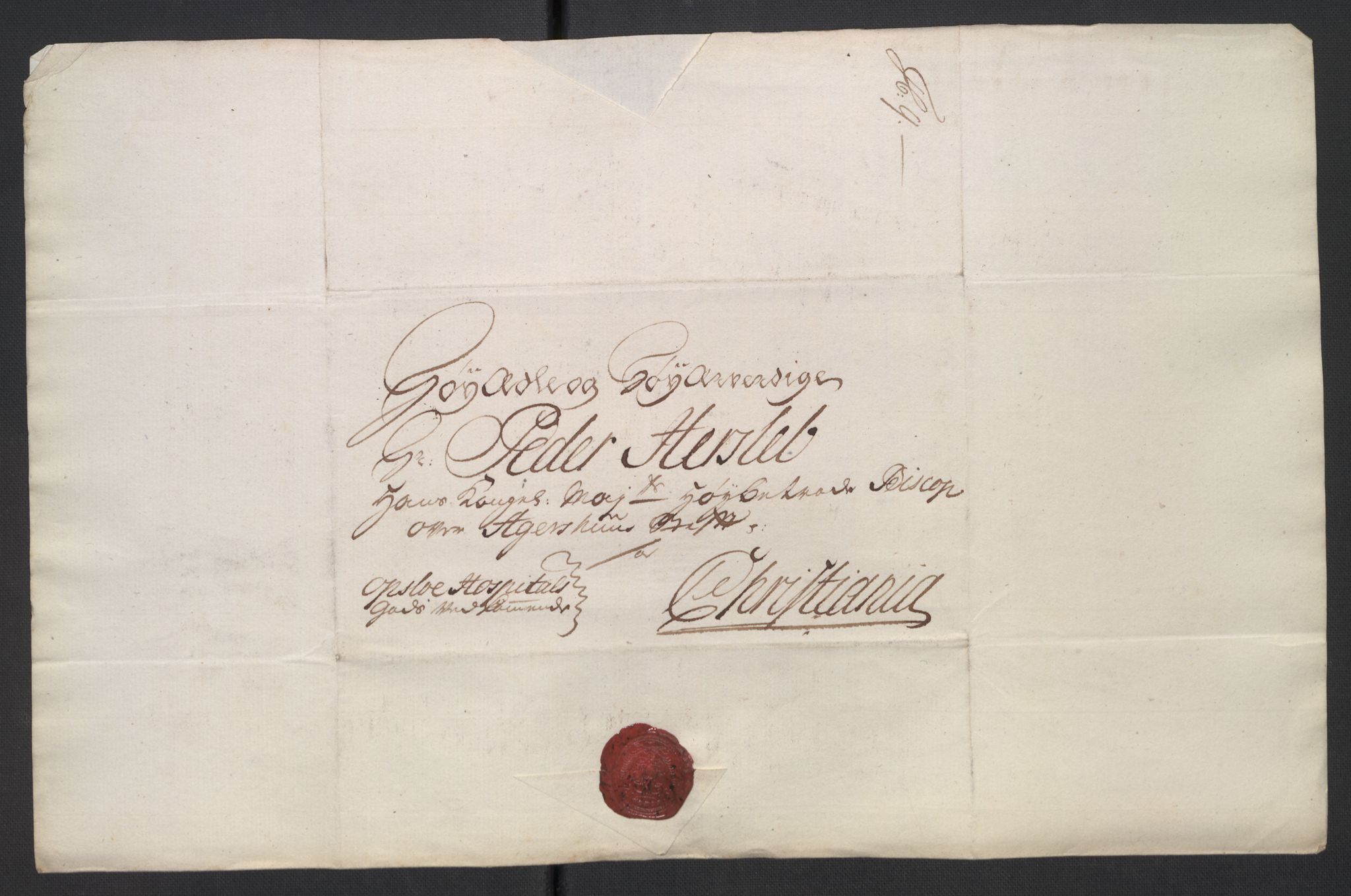 Oslo stiftsdireksjon, AV/SAO-A-11085/K/Kb/L0003/0004: Oslo Hospital / Auksjoner over Hospitalets eiendommer: Korrespondanse, 1735-1736, s. 31