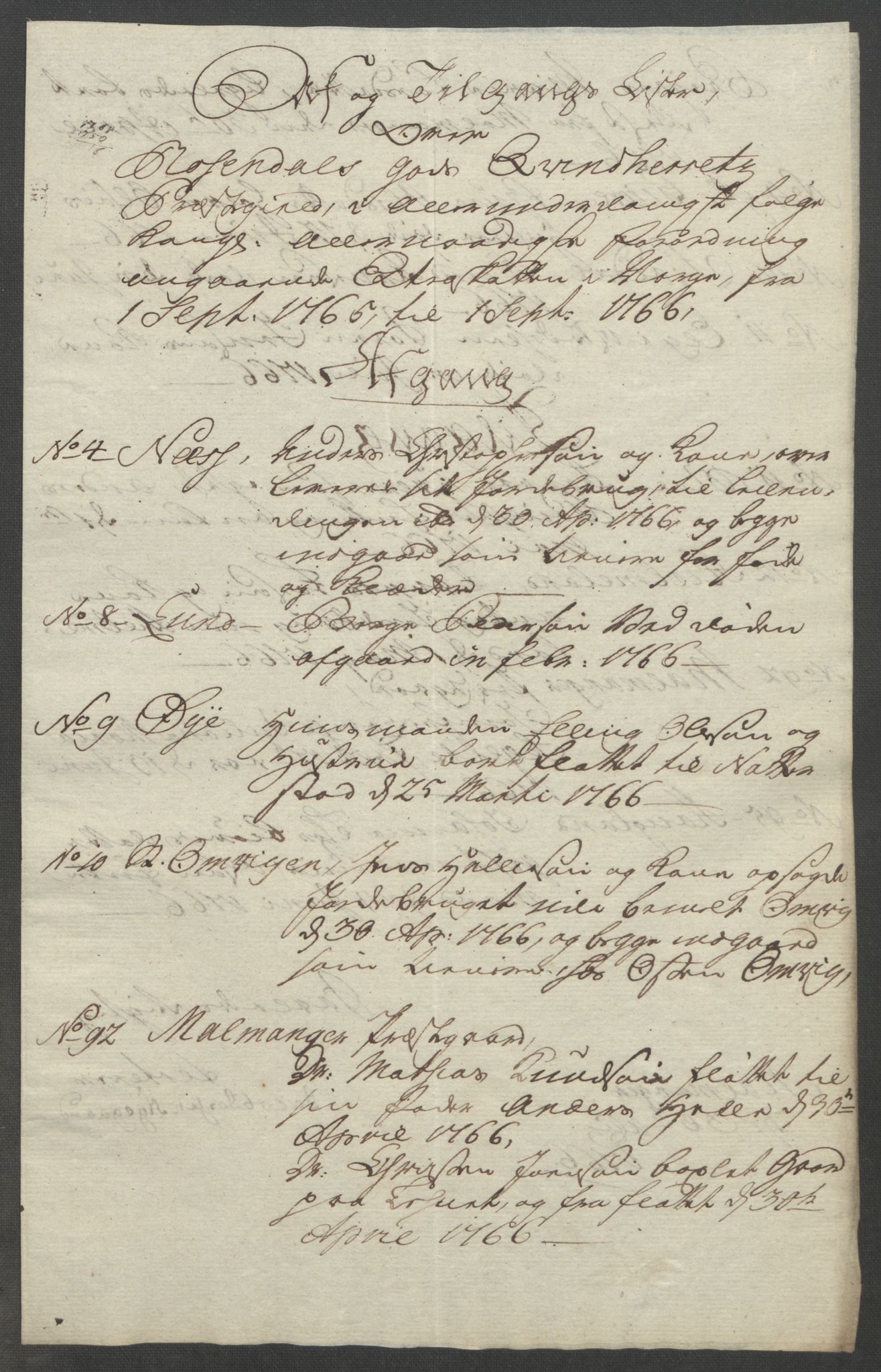 Rentekammeret inntil 1814, Reviderte regnskaper, Fogderegnskap, RA/EA-4092/R49/L3157: Ekstraskatten Rosendal Baroni, 1762-1772, s. 154