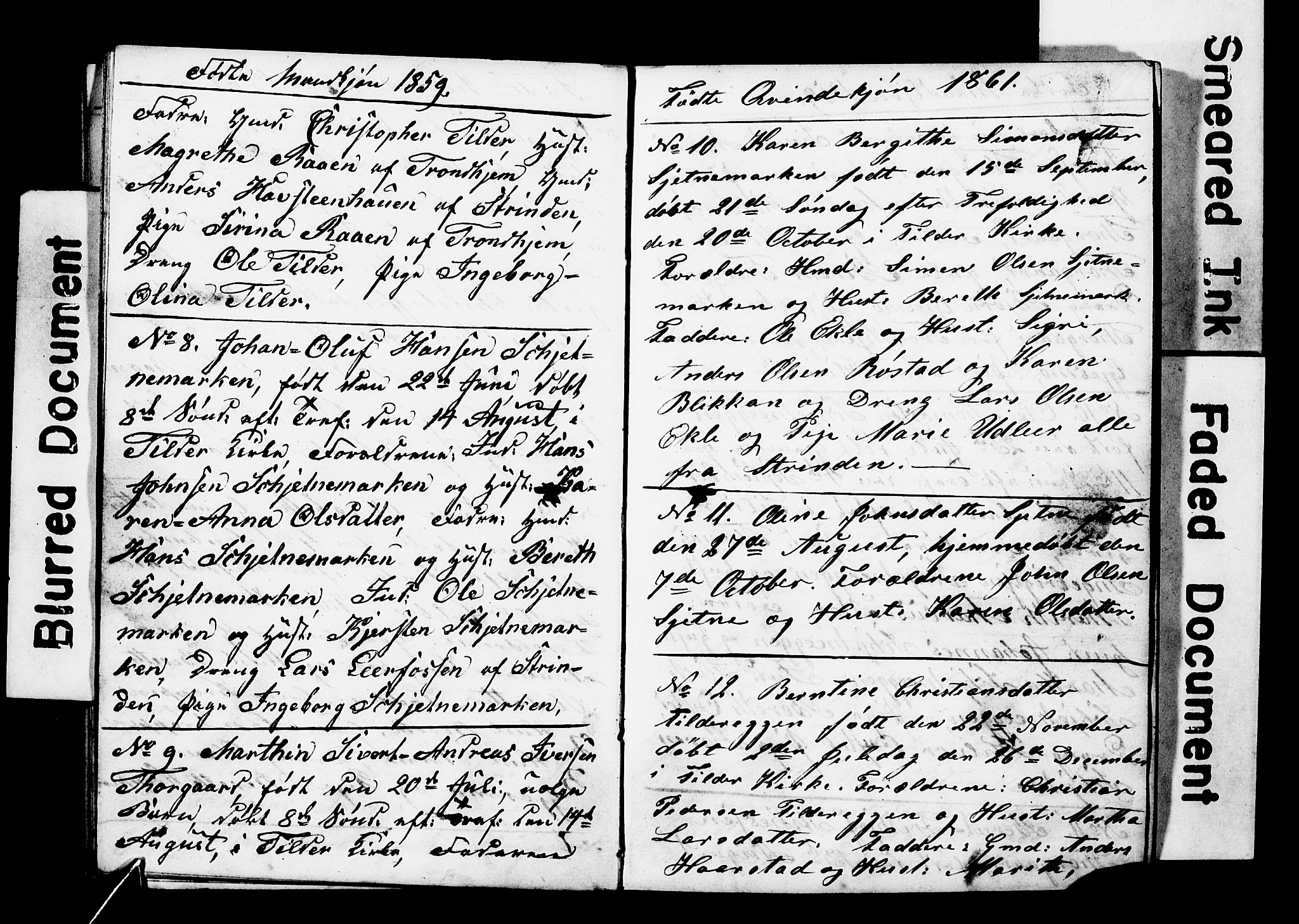 Ministerialprotokoller, klokkerbøker og fødselsregistre - Sør-Trøndelag, AV/SAT-A-1456/621/L0461: Klokkerbok nr. 621C04, 1849-1865