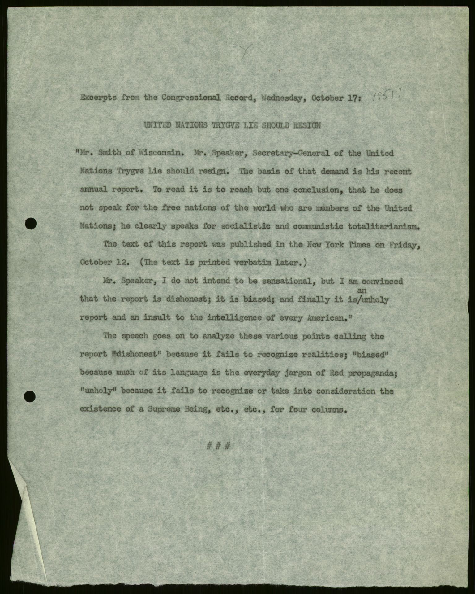 Lie, Trygve, AV/RA-PA-1407/D/L0015: Generalsekretærens papirer., 1947-1952, s. 3