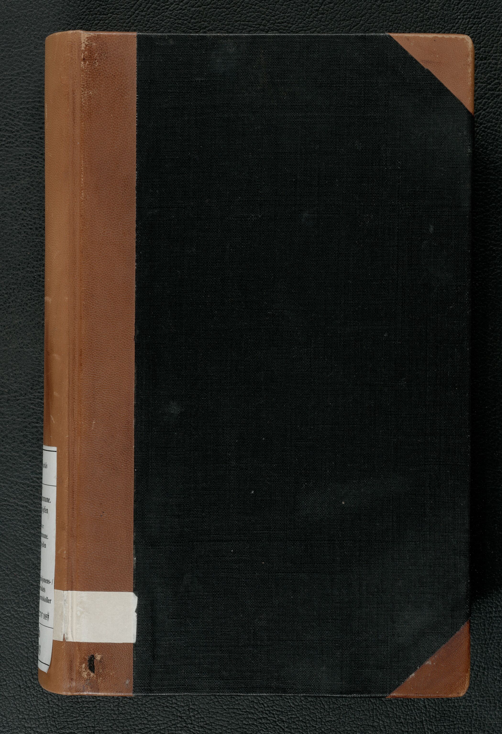 Bergen kommune. Bygningssjefen, BBA/A-0430.1/A/Ab/L0003: Forhandlingsprotokoll, 1845-1857