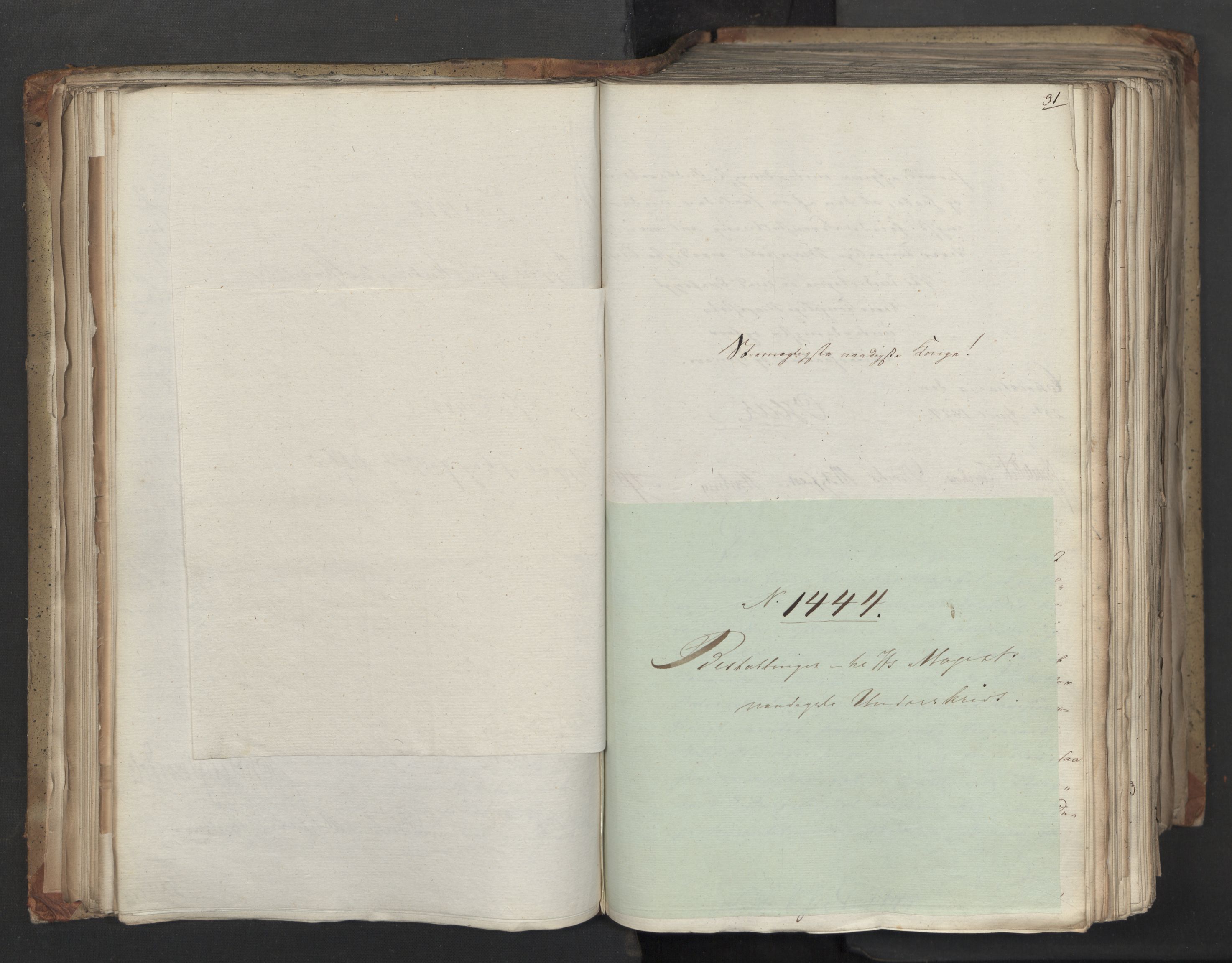 Statsrådsavdelingen i Stockholm, AV/RA-S-1003/D/Da/L0038: Regjeringsinnstillinger nr. 1404-1660, 1824, s. 101