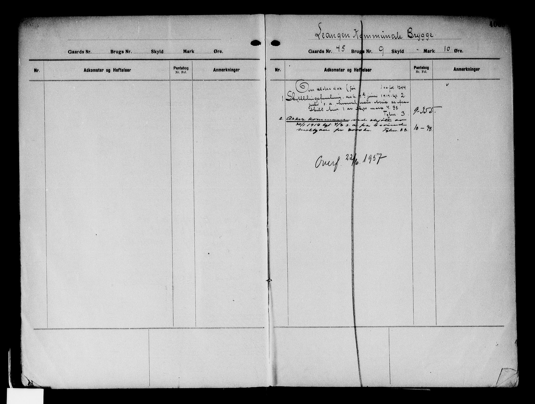Aker herredsskriveri, SAO/A-10896/G/Ga/Gab/Gabb/L0008: Panteregister nr. II 8, 1917-1950, s. 4069