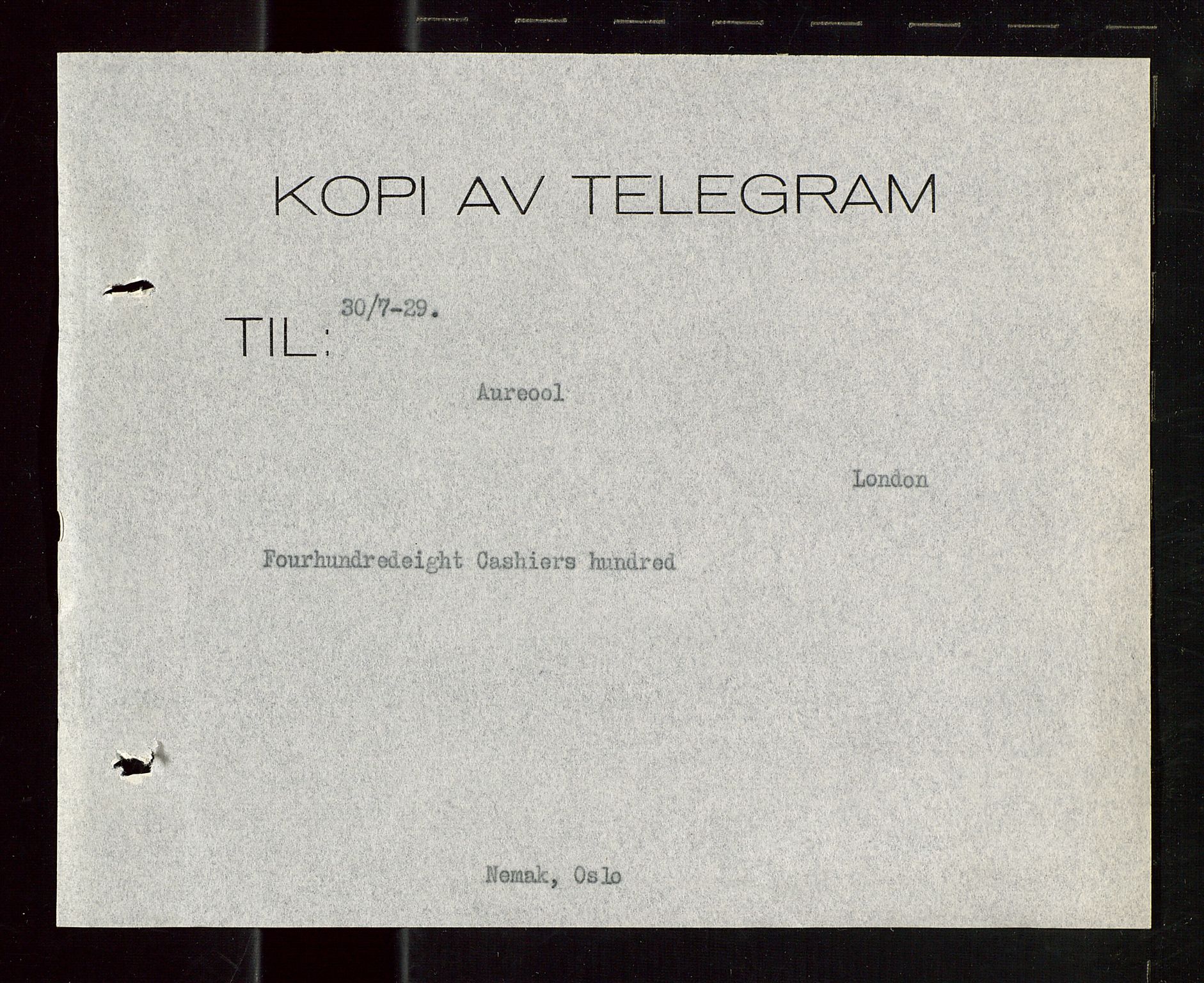 Pa 1521 - A/S Norske Shell, AV/SAST-A-101915/E/Ea/Eaa/L0016: Sjefskorrespondanse, 1929, s. 6