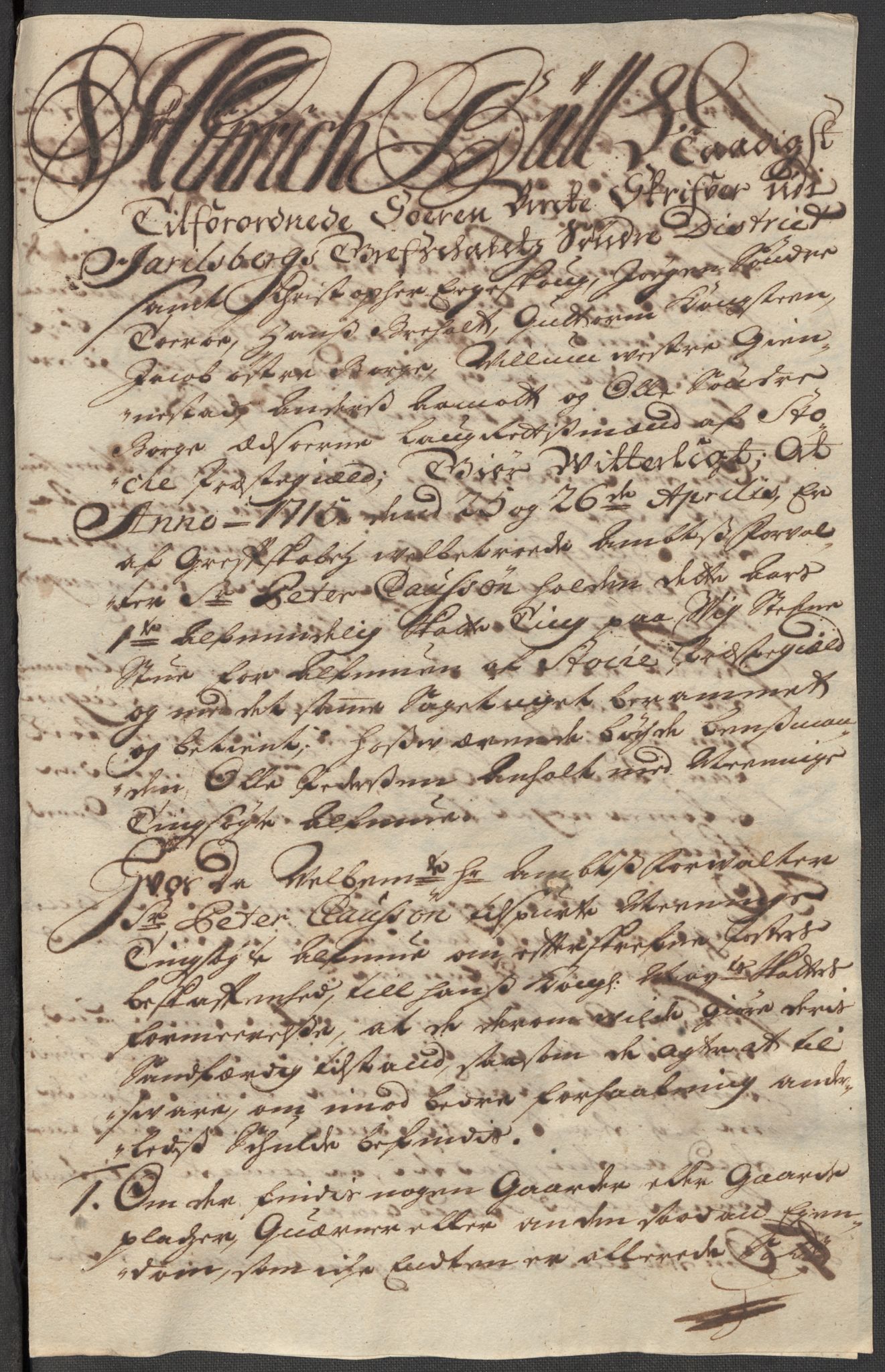 Rentekammeret inntil 1814, Reviderte regnskaper, Fogderegnskap, RA/EA-4092/R32/L1879: Fogderegnskap Jarlsberg grevskap, 1714-1715, s. 384