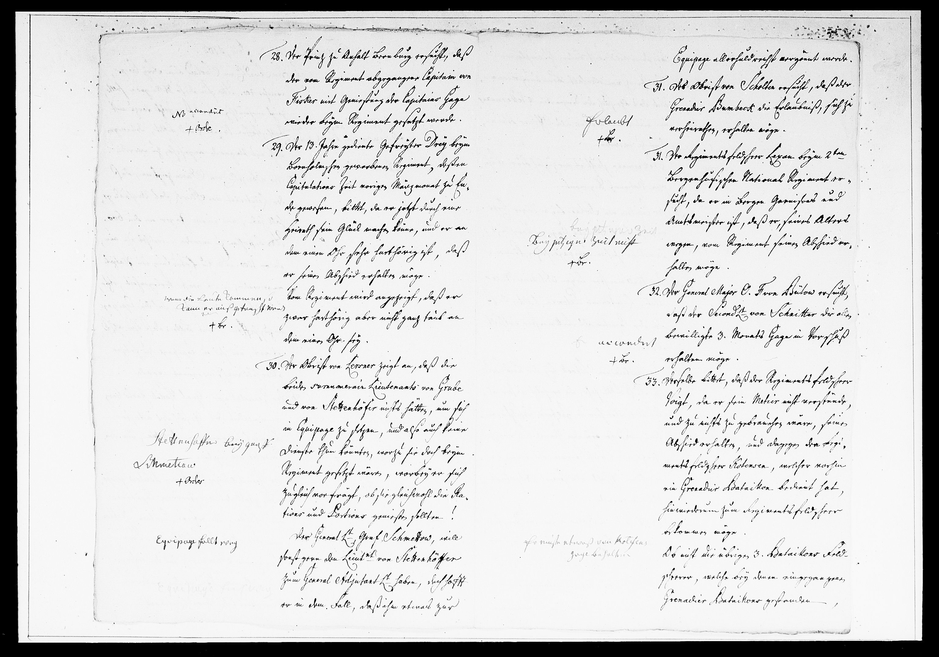 Krigskollegiet, Krigskancelliet, DRA/A-0006/-/1386-1405: Refererede sager, 1762, s. 478