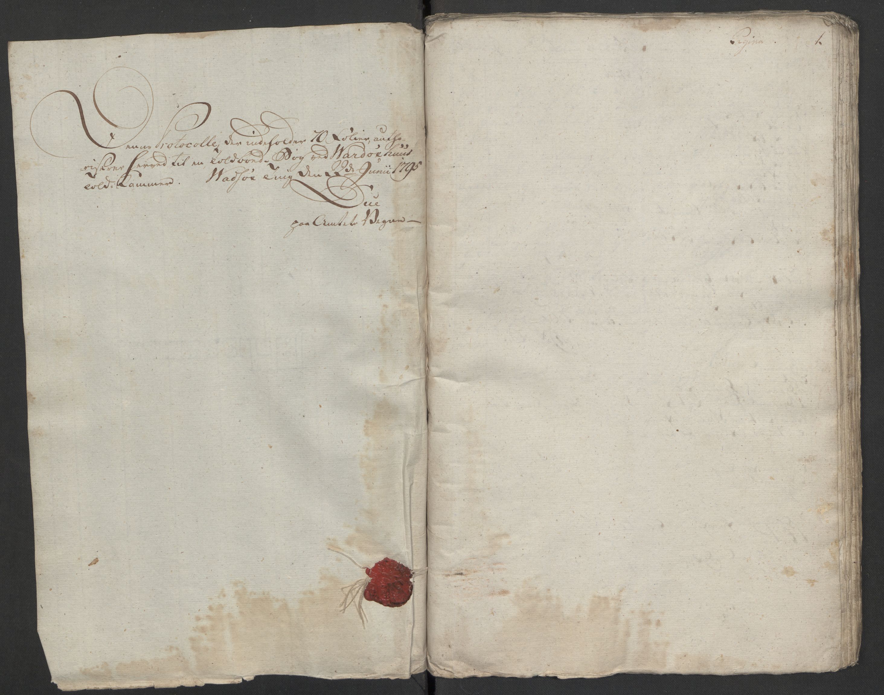 Generaltollkammeret, tollregnskaper, AV/RA-EA-5490/R37/L0001/0008: Tollregnskaper Vardø / Tollbok, 1795-1799