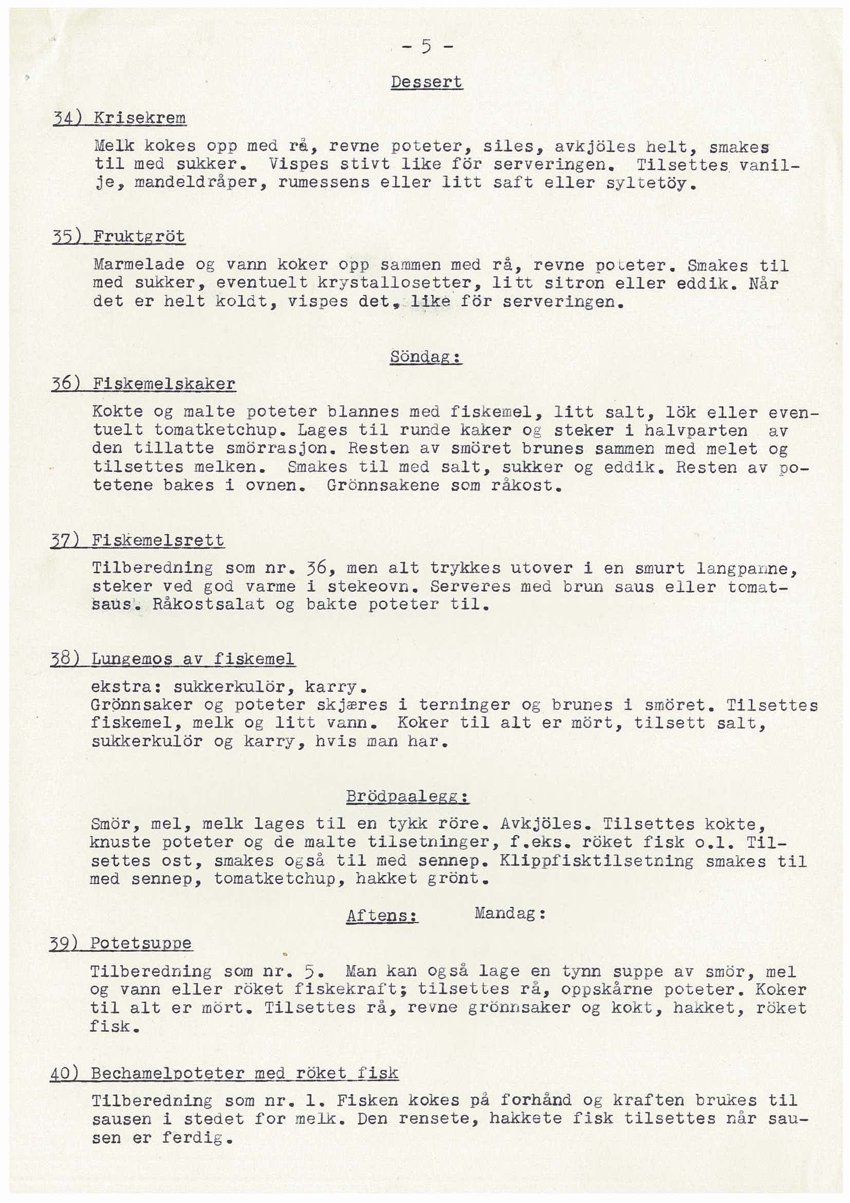 Tyske arkiver, Reichskommissariat, AV/RA-RAFA-2174/E/Ec/Ecf/L0023/0018: Skriv, forordninger og sirkulærer / Diverse vedr. matoppskrifter, 1940-1945, s. 15