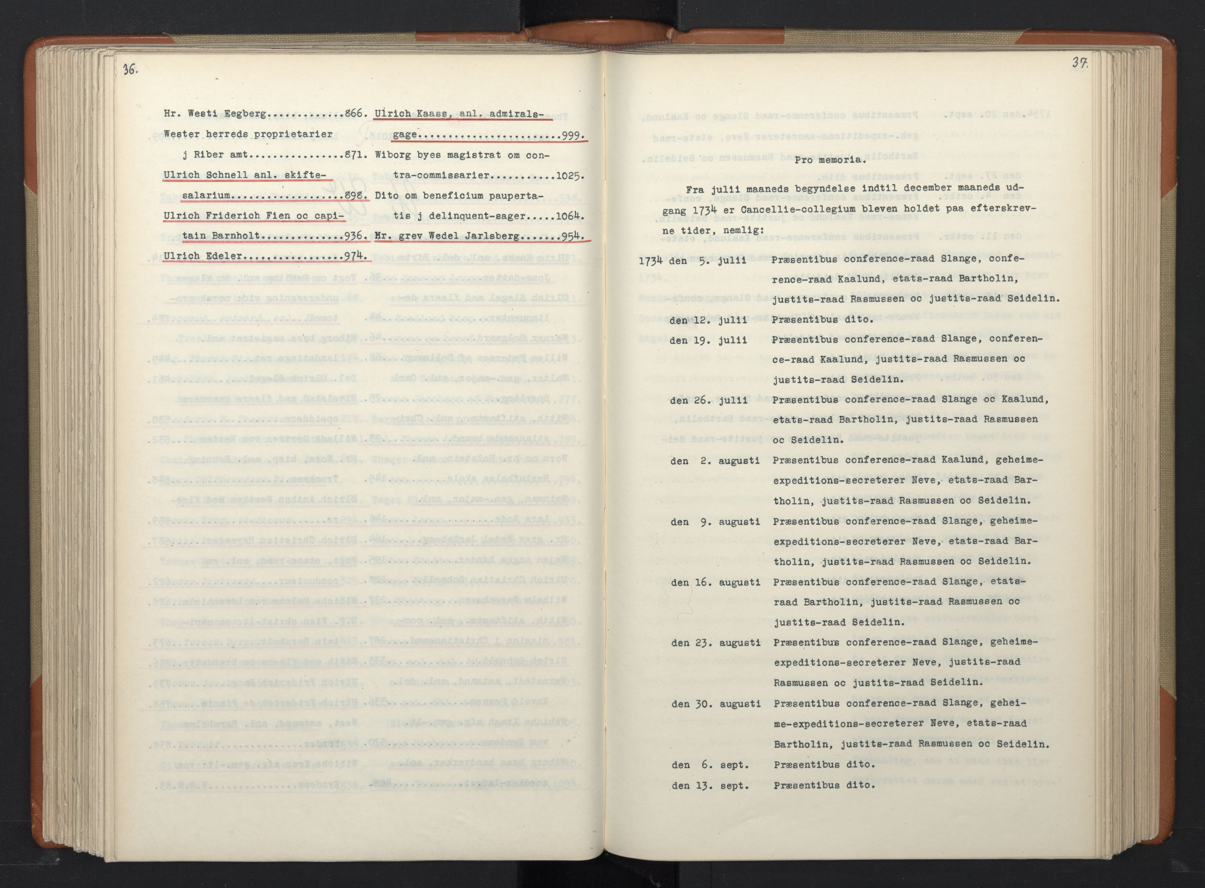 Avskriftsamlingen, RA/EA-4022/F/Fa/L0098: Supplikker, 1734, s. 242