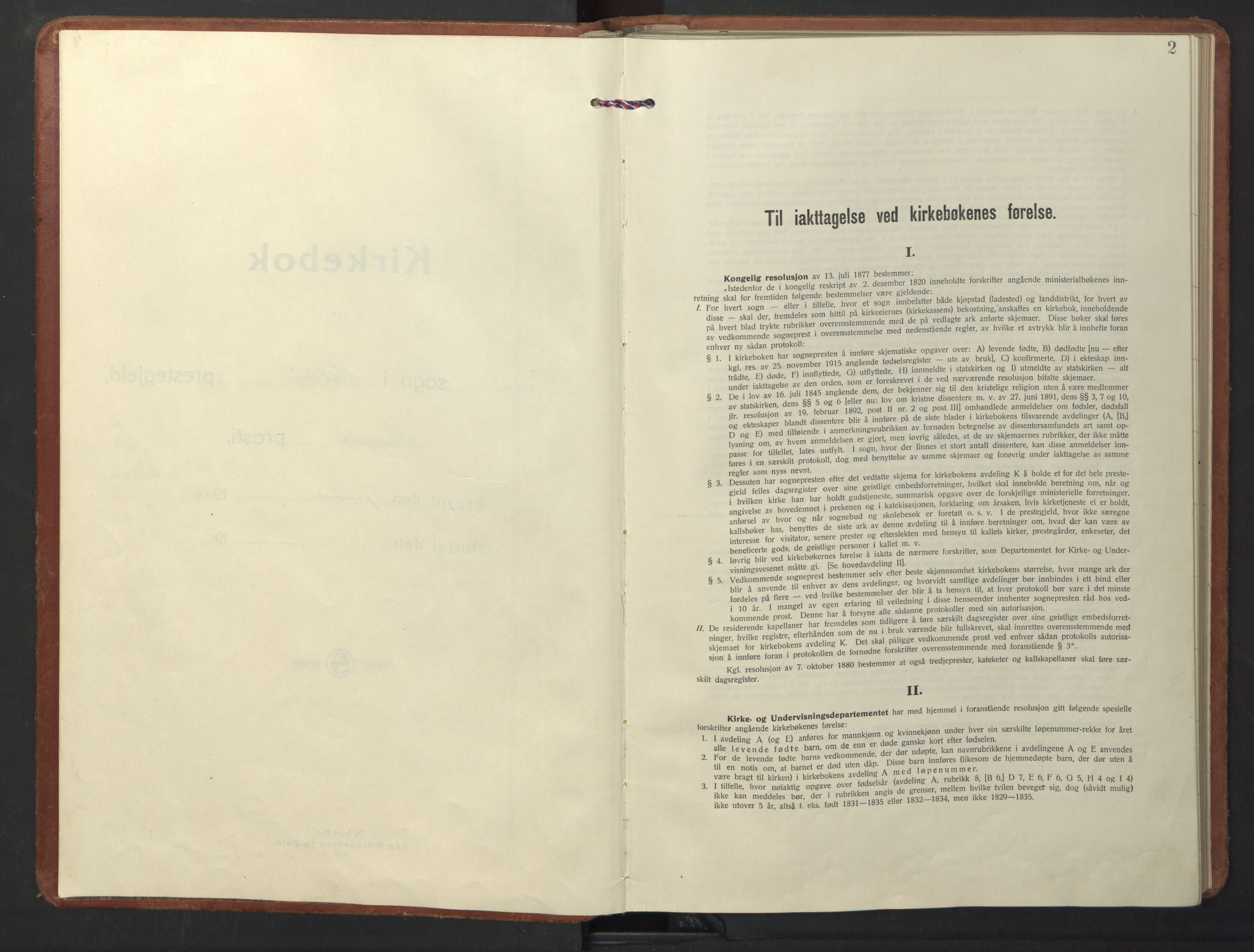 Ministerialprotokoller, klokkerbøker og fødselsregistre - Sør-Trøndelag, SAT/A-1456/698/L1169: Klokkerbok nr. 698C06, 1930-1949, s. 2