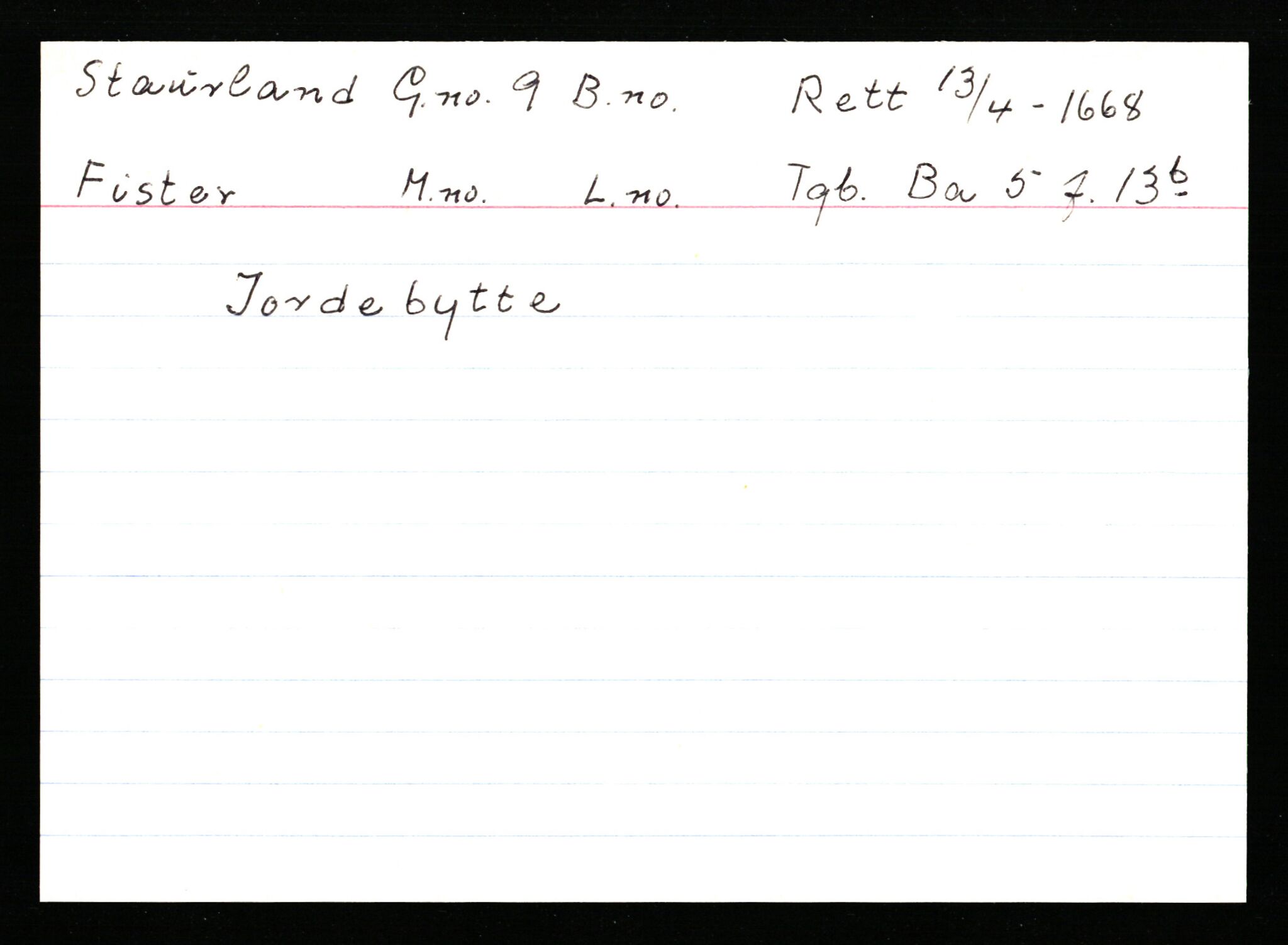 Statsarkivet i Stavanger, AV/SAST-A-101971/03/Y/Ym/L0054: Åstedskort sortert etter gårdsnavn: Soleim - Stavneim, 1600-1950, s. 483