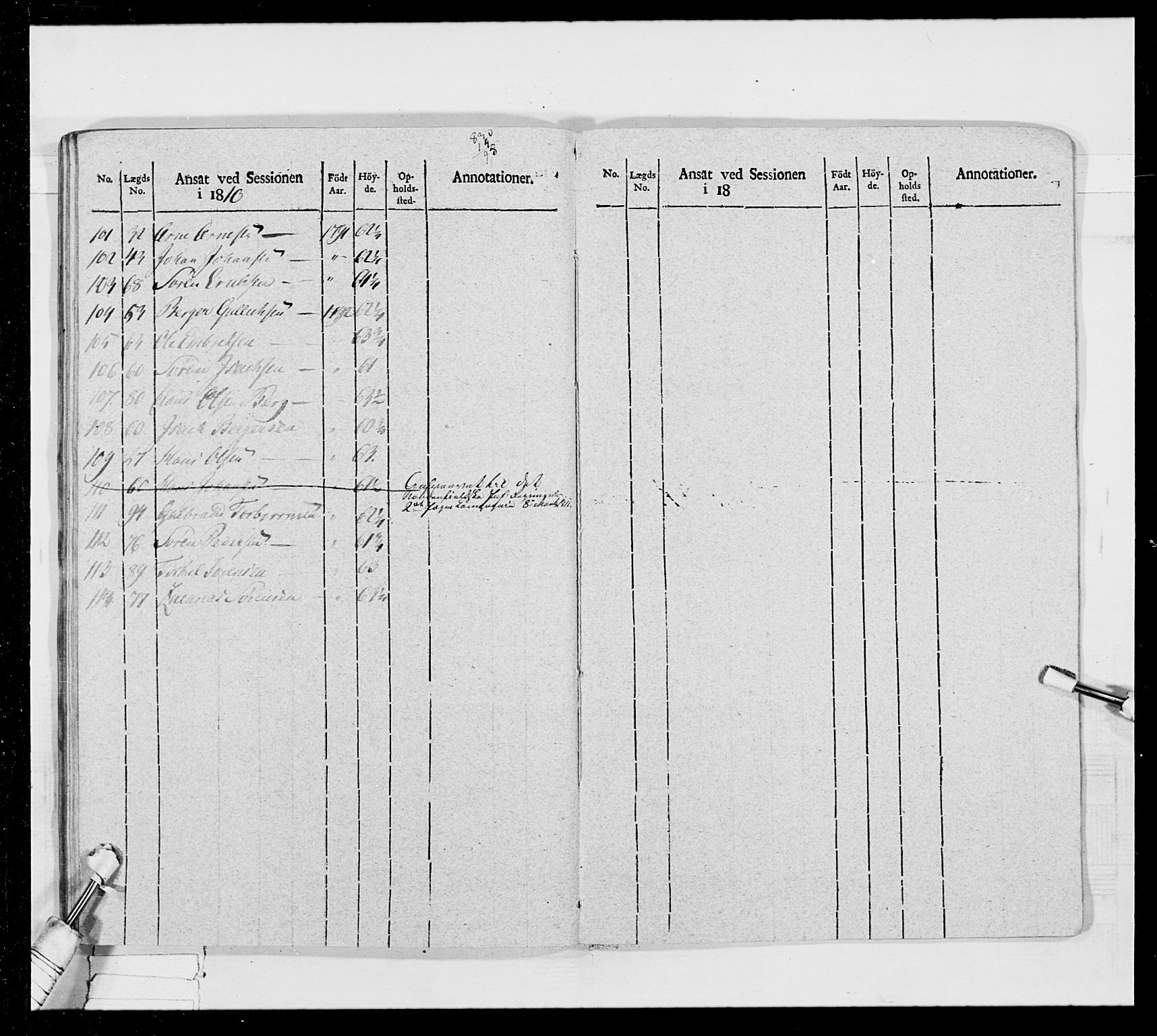 Generalitets- og kommissariatskollegiet, Det kongelige norske kommissariatskollegium, RA/EA-5420/E/Eh/L0024: Norske jegerkorps, 1810-1812, s. 348