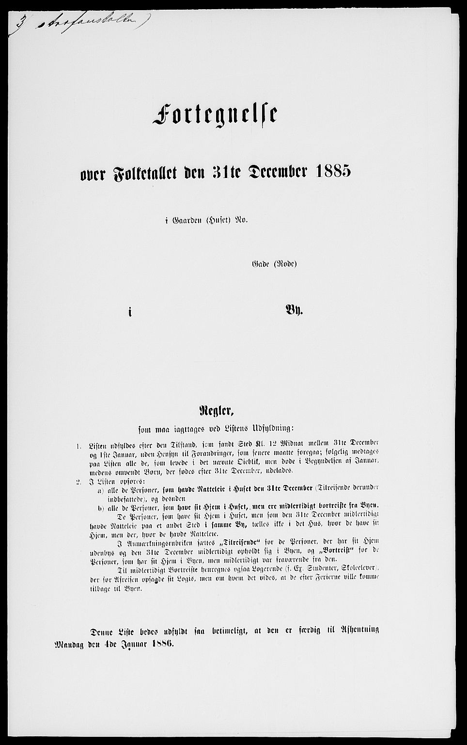 RA, Folketelling 1885 for 0301 Kristiania kjøpstad, 1885, s. 960