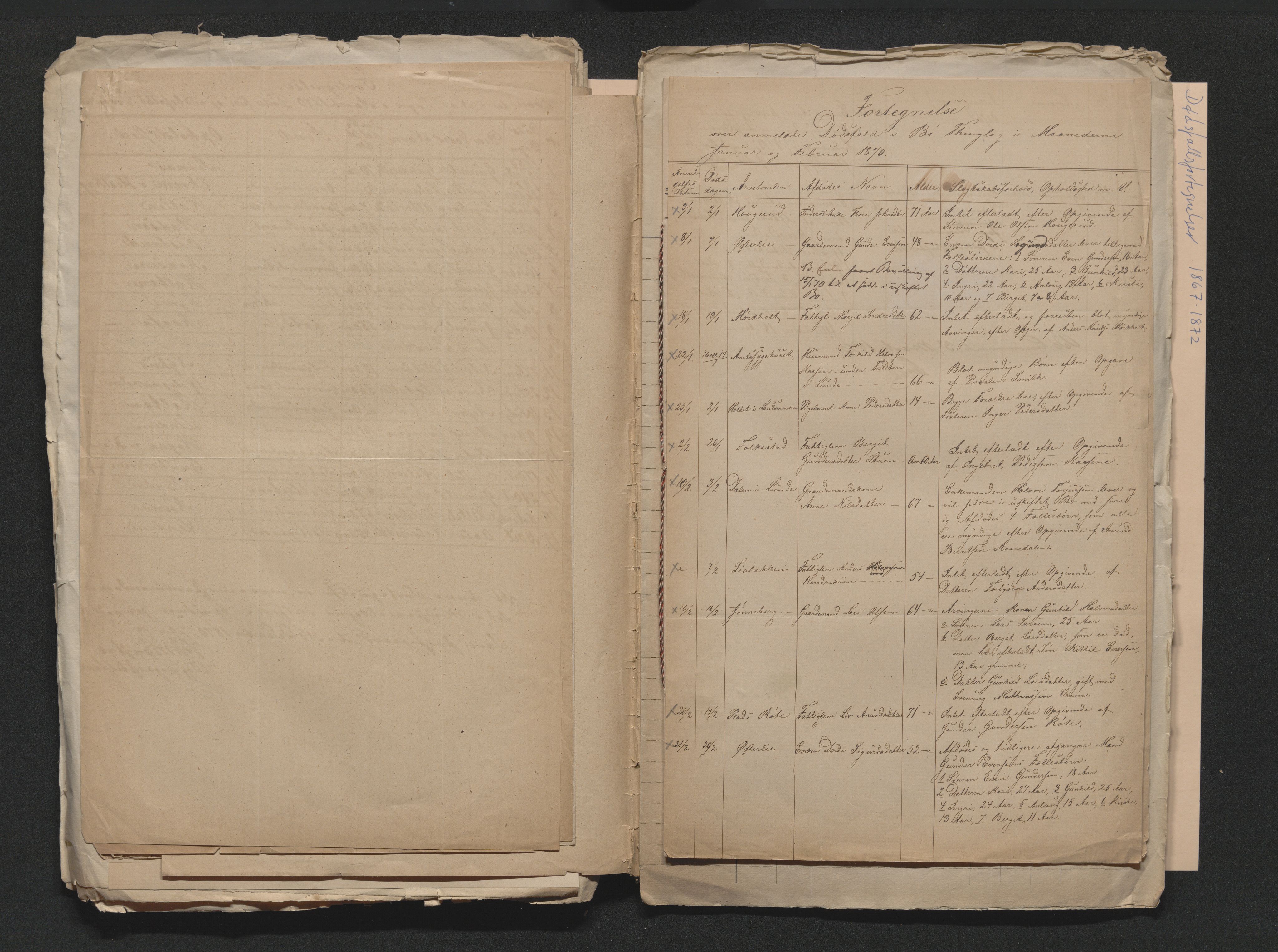 Nedre Telemark sorenskriveri, AV/SAKO-A-135/H/Ha/Hab/L0001: Dødsfallsfortegnelser
, 1867-1886, s. 76